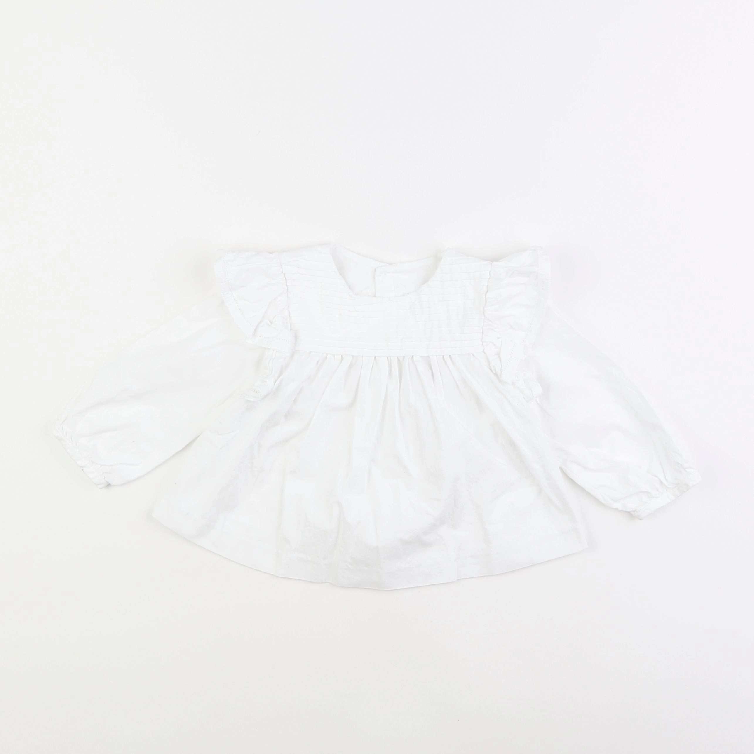 Jacadi - blouse blanc - 18 mois