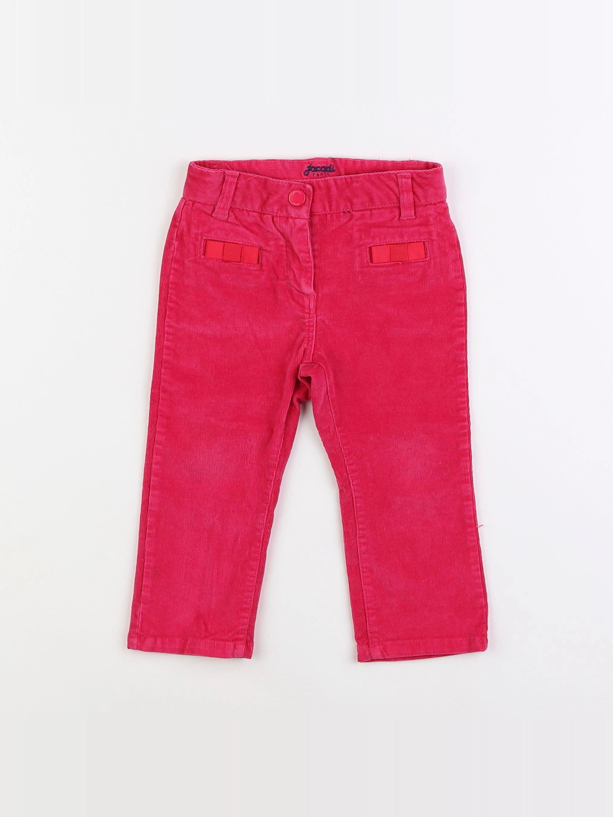 Jacadi - pantalon rose - 18 mois