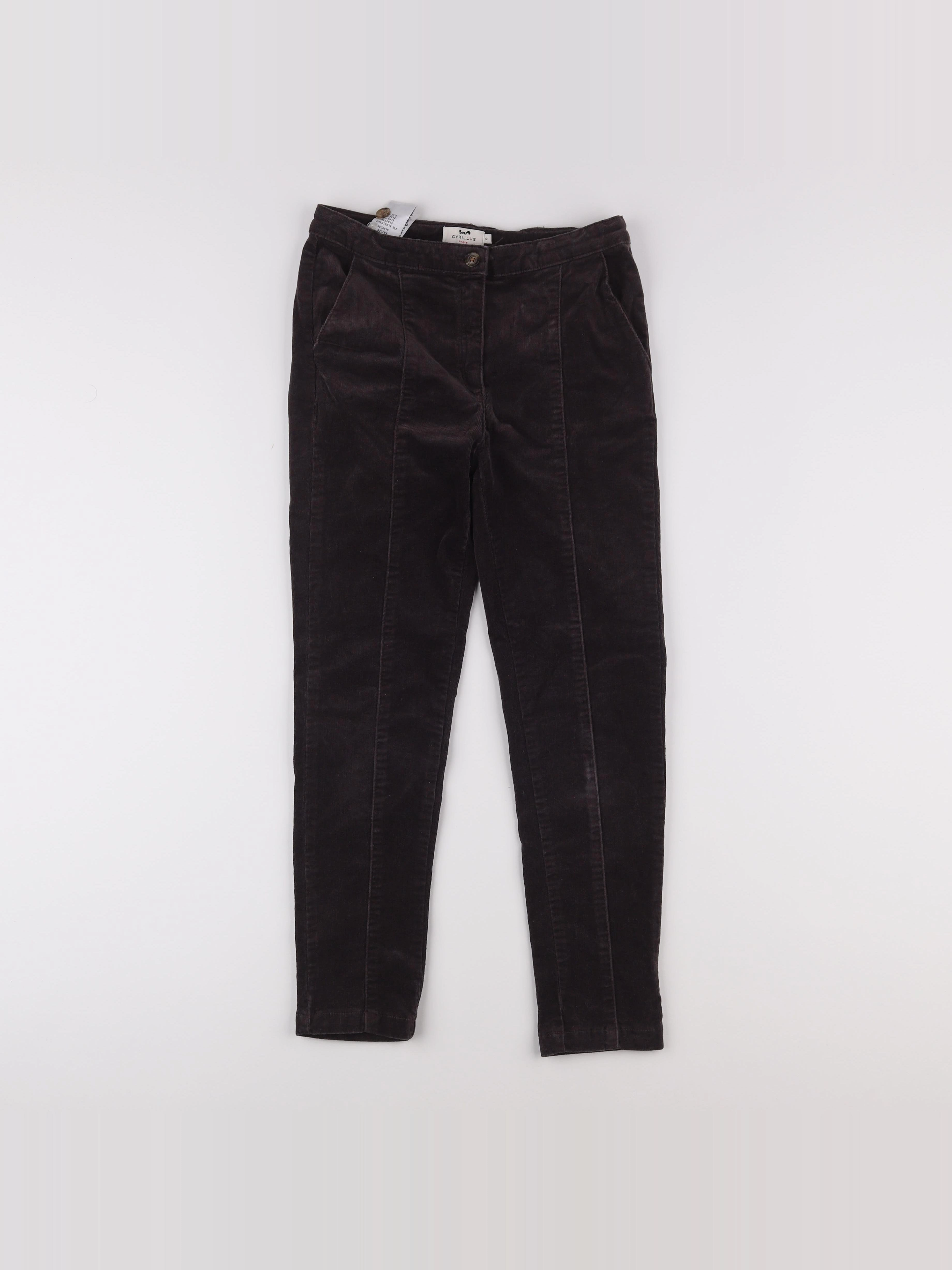 Cyrillus - pantalon violet - 10 ans