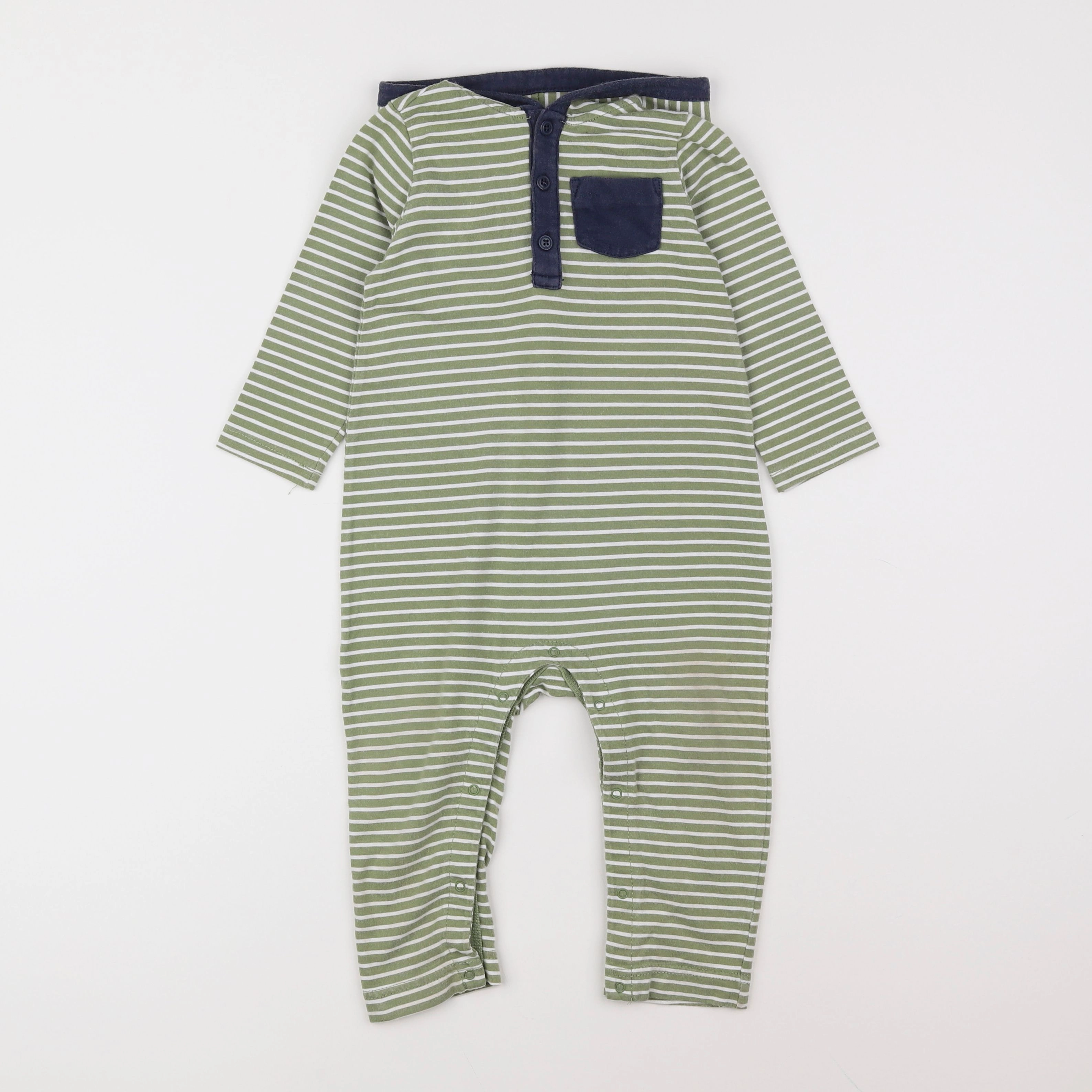 GAP - combinaison blanc, vert - 18 mois à 2 ans