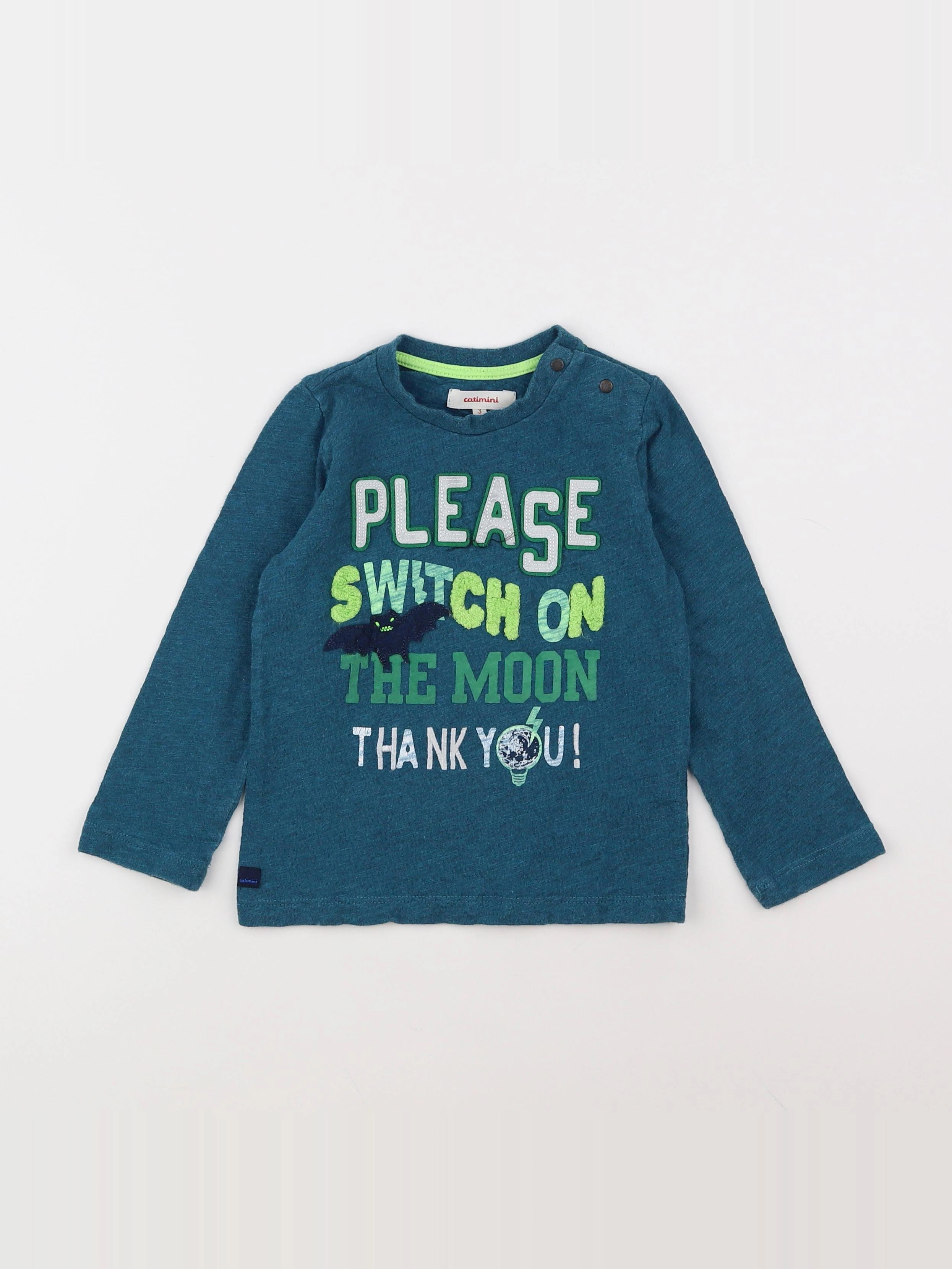 Catimini - tee-shirt vert - 3 ans
