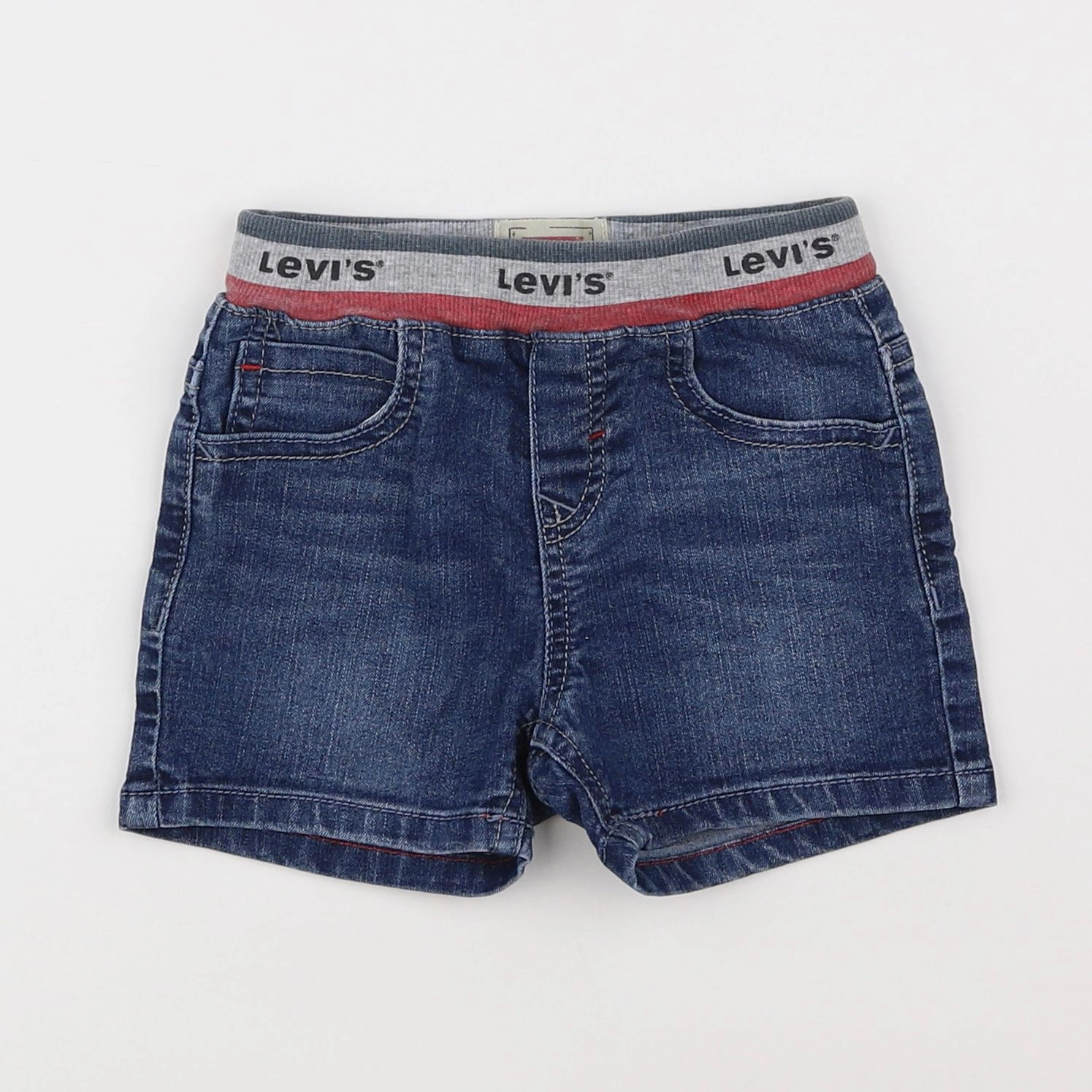 Levi's - short bleu - 3 ans