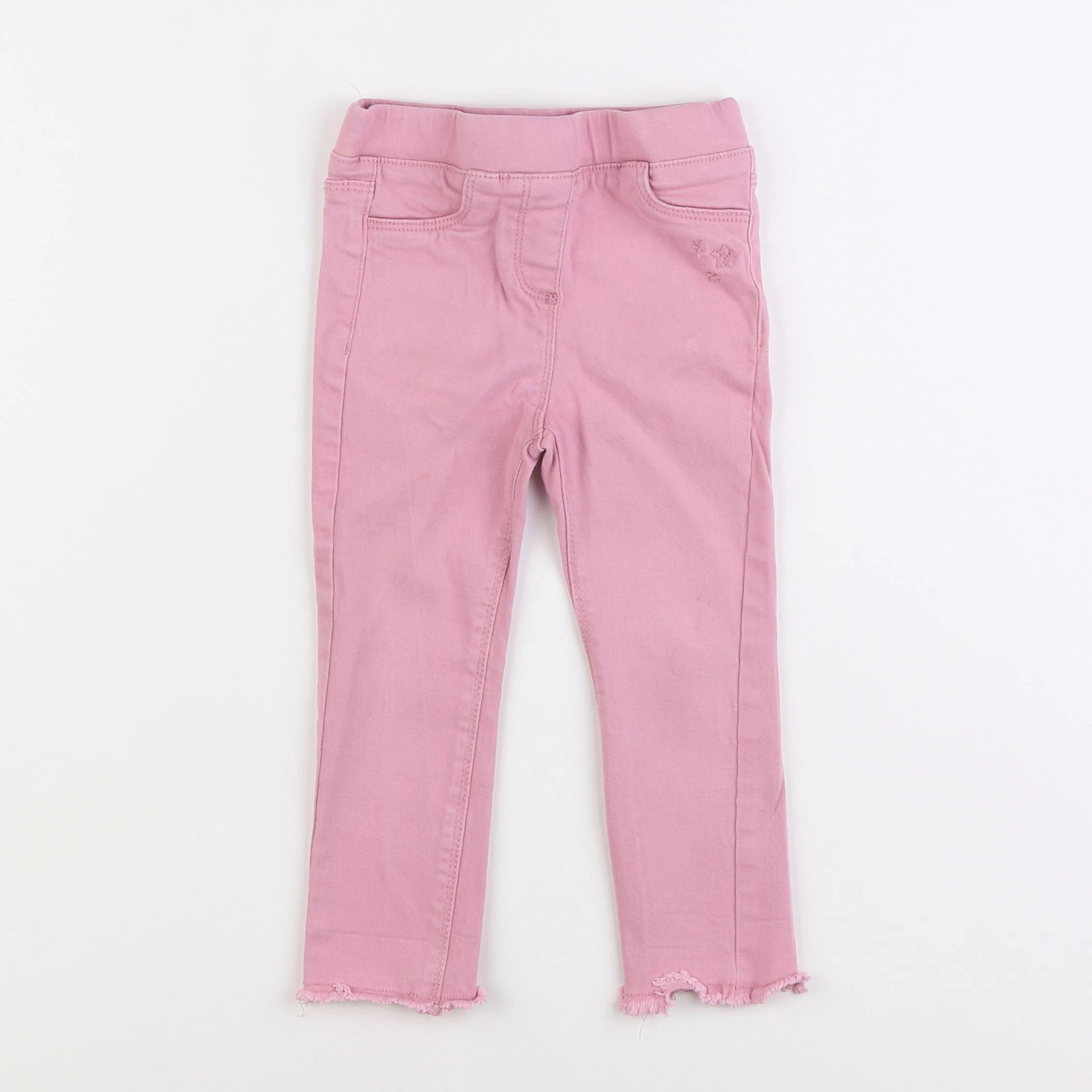 Vertbaudet - jegging rose - 3 ans