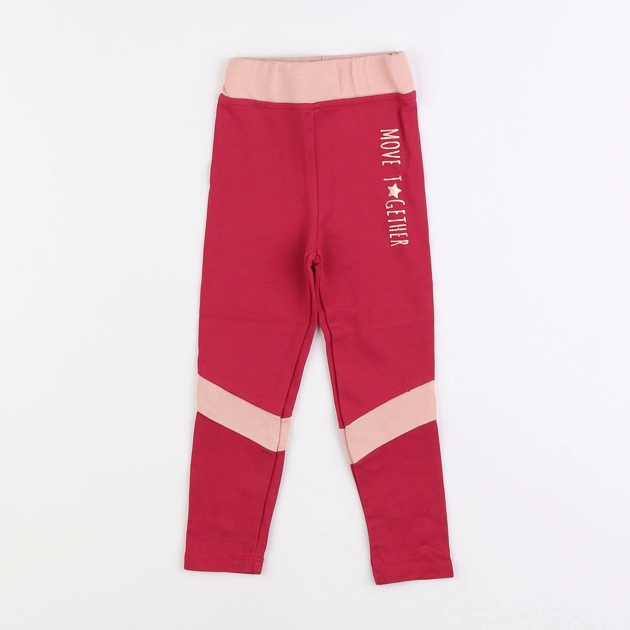 Vertbaudet - legging rose - 3 ans