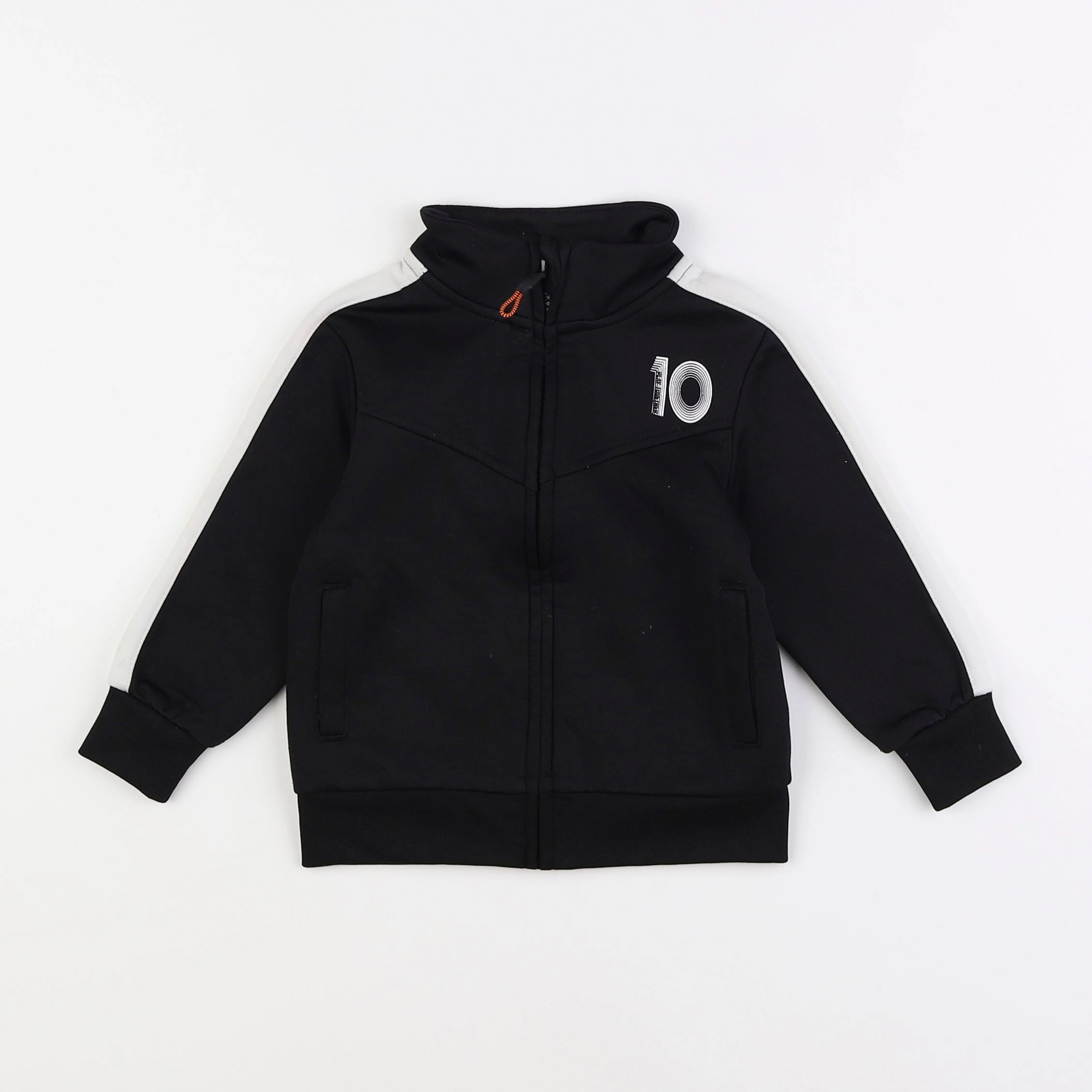 Vertbaudet - sweat noir - 2 ans