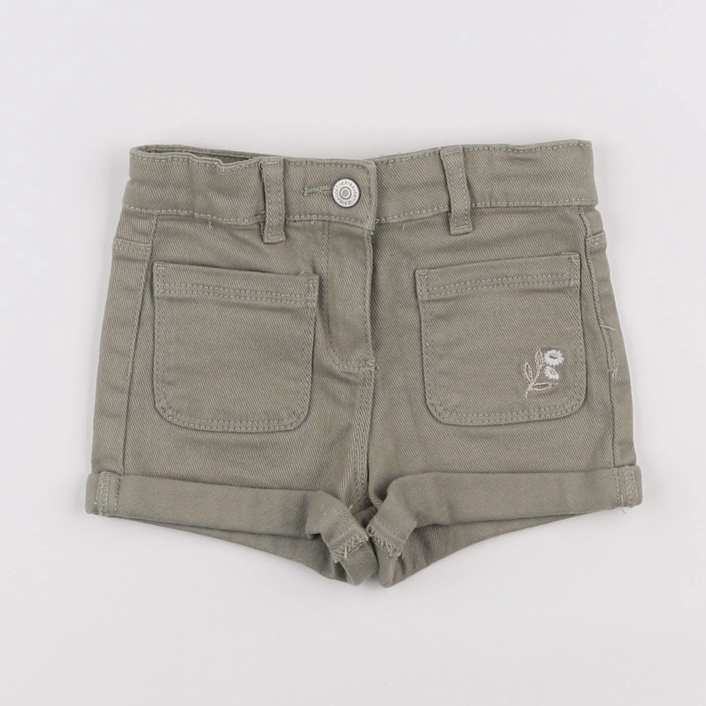 Vertbaudet - short vert - 3 ans