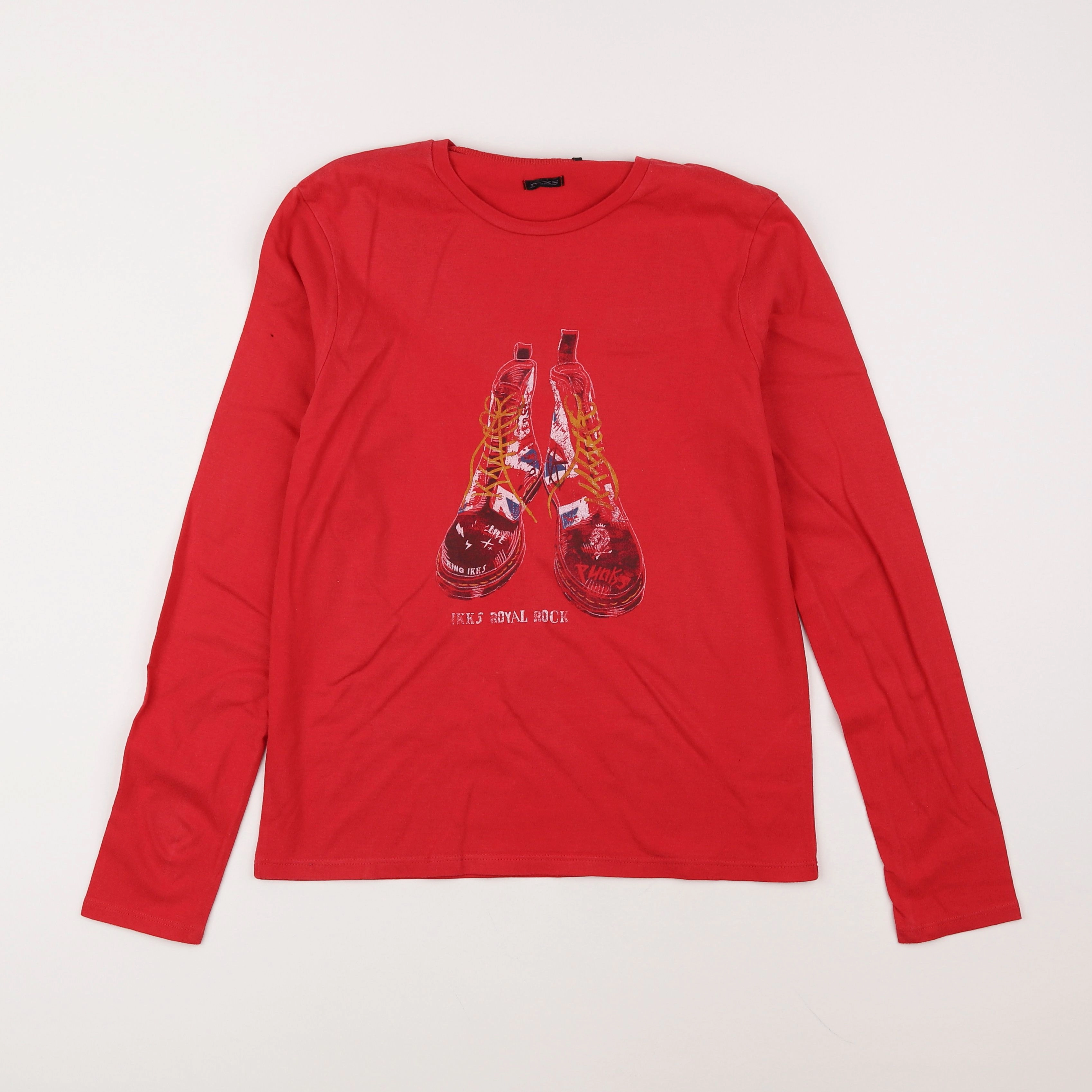 IKKS - tee-shirt rouge - 14 ans