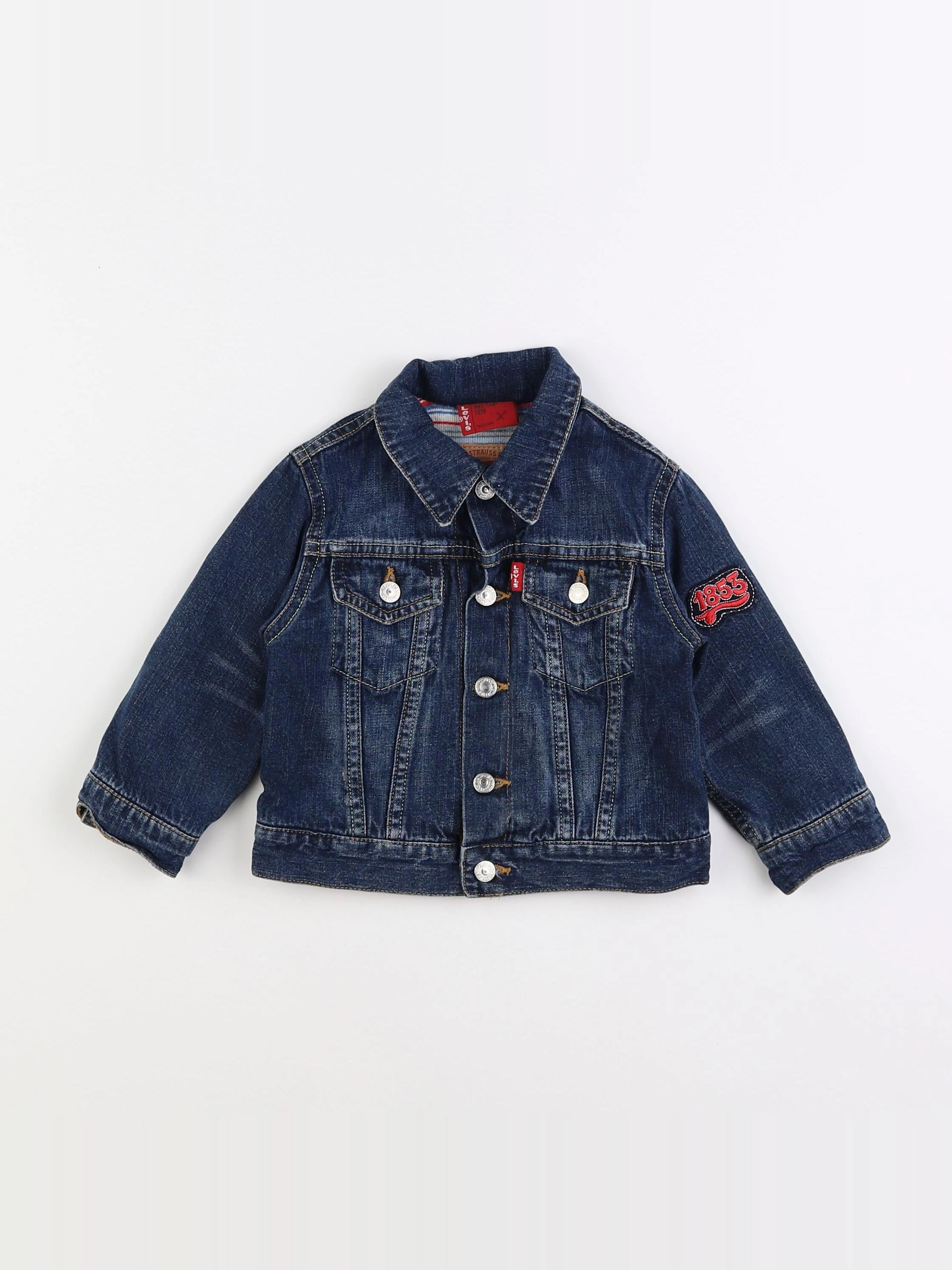 Levi's - veste bleu - 12 mois