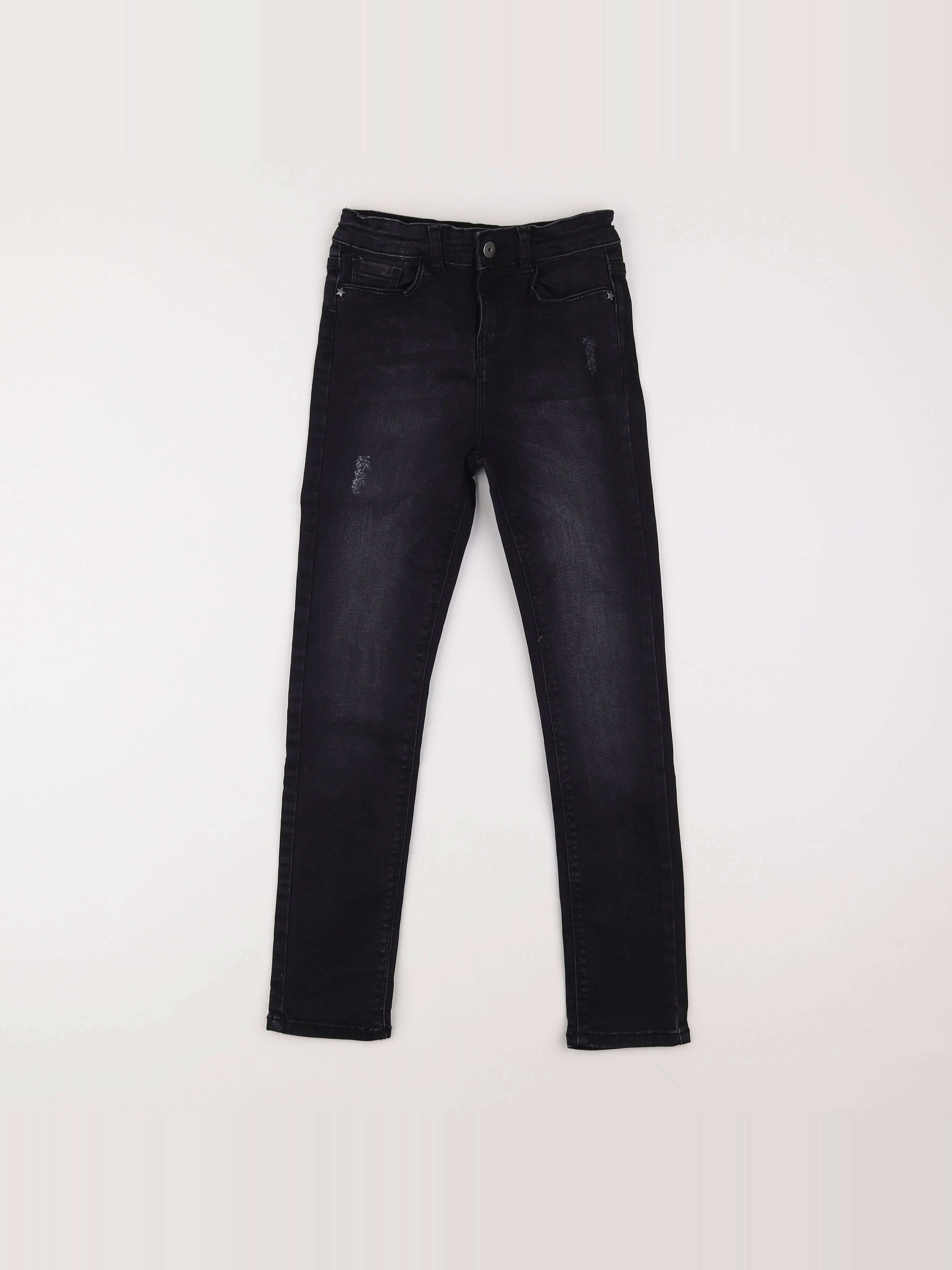 Vertbaudet - jean noir - 9 ans