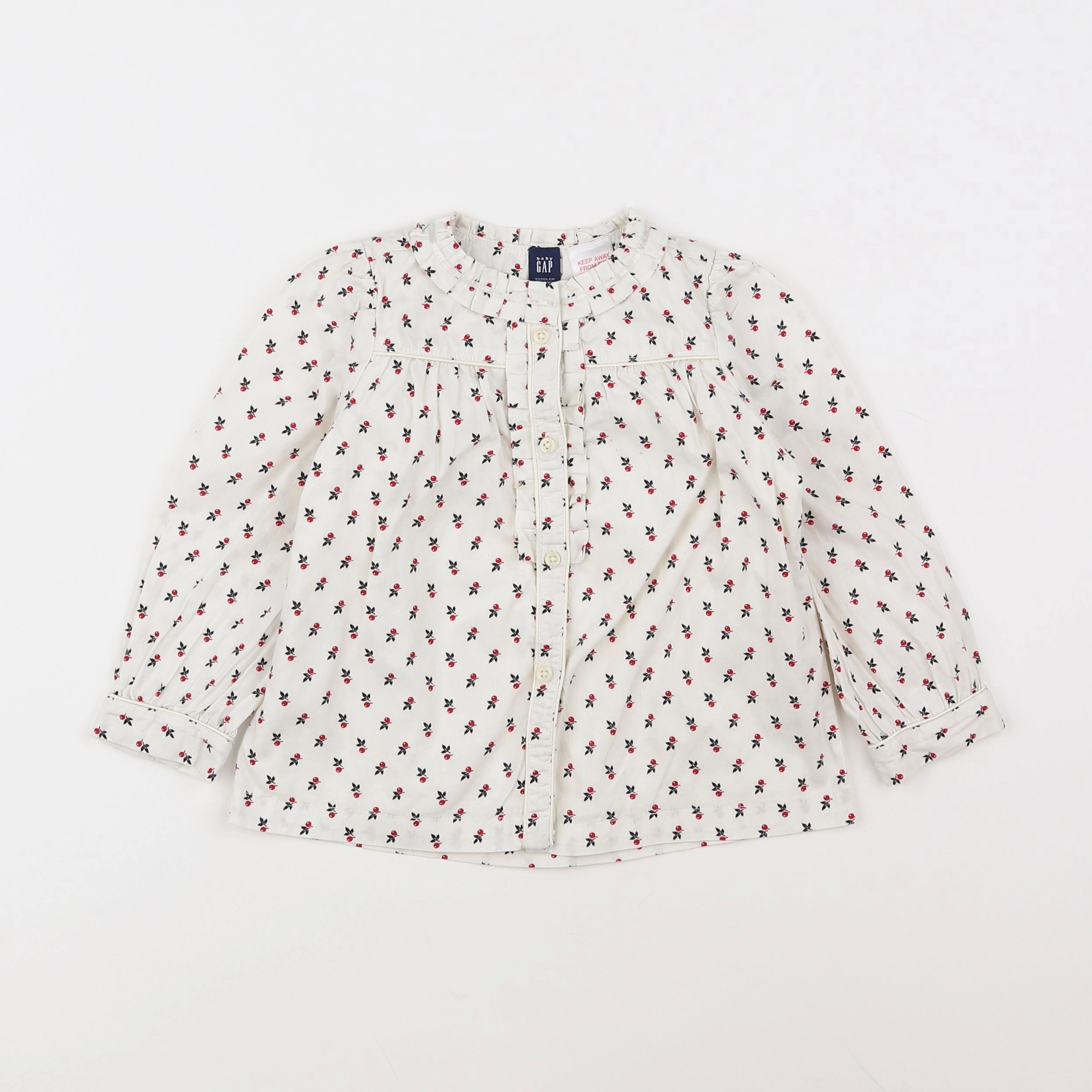 GAP - blouse blanc - 2 ans