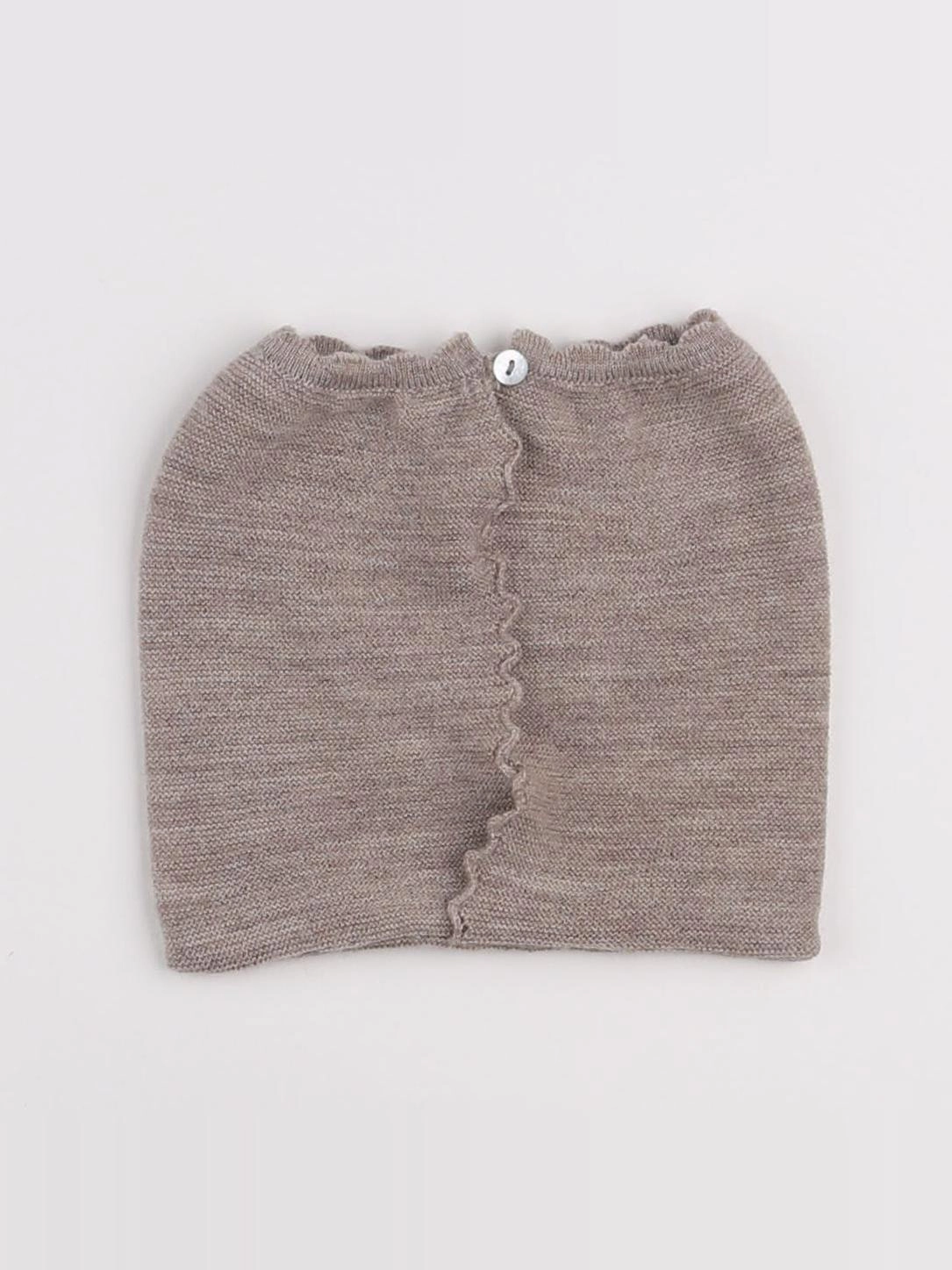 Konges slojd - bonnet beige - 6/9 mois