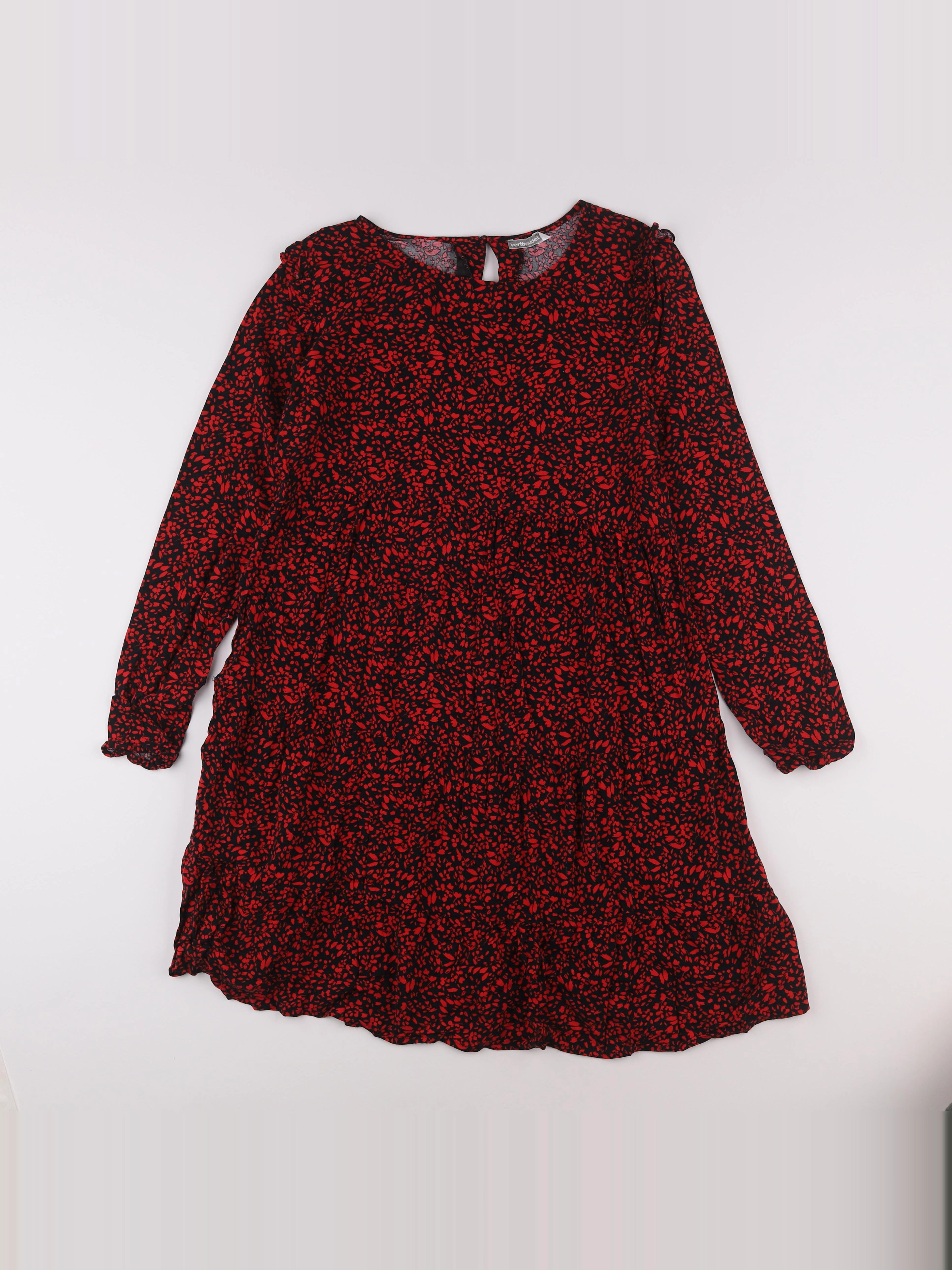 Vertbaudet - robe grossesse rouge - 38