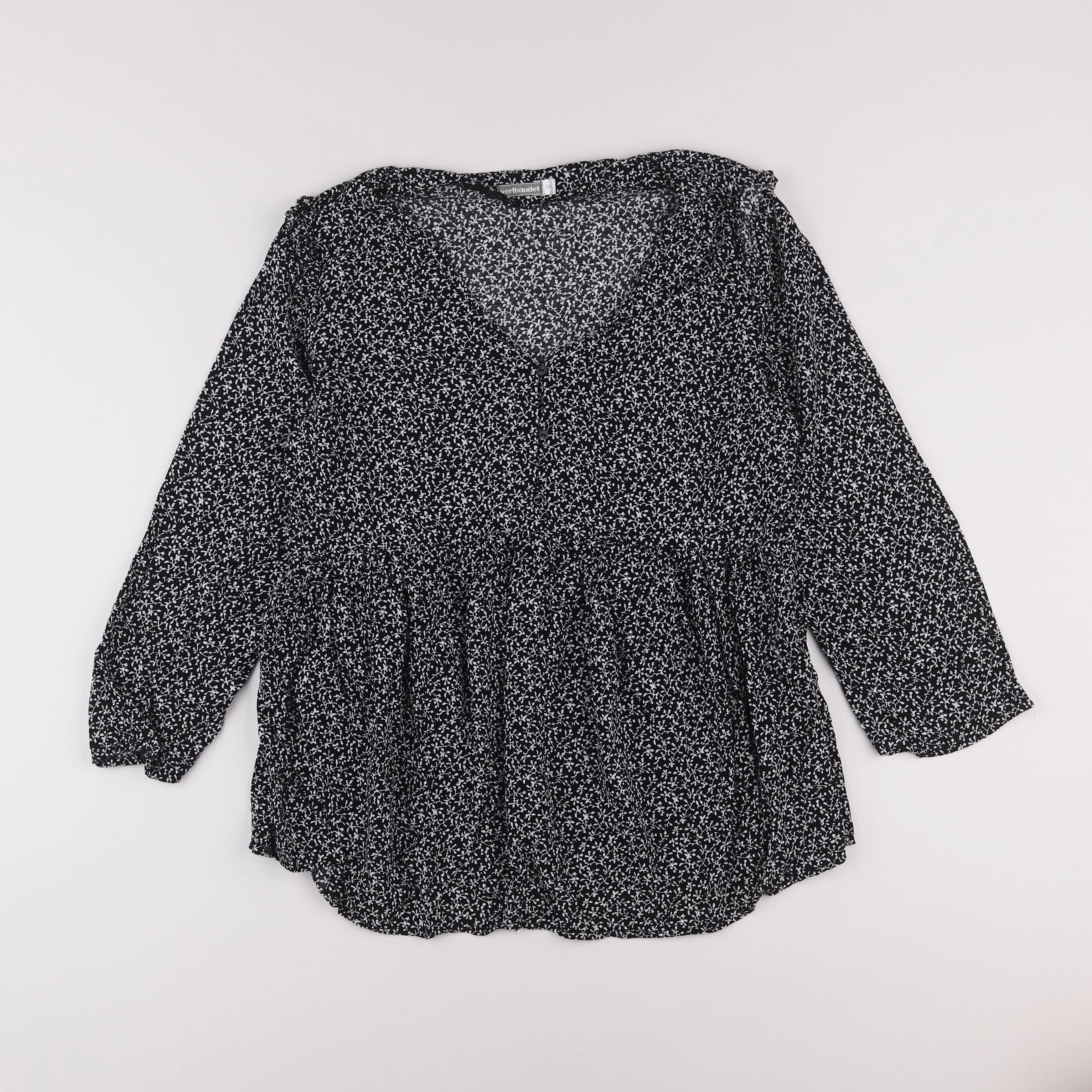 Vertbaudet - blouse grossesse noir - 38