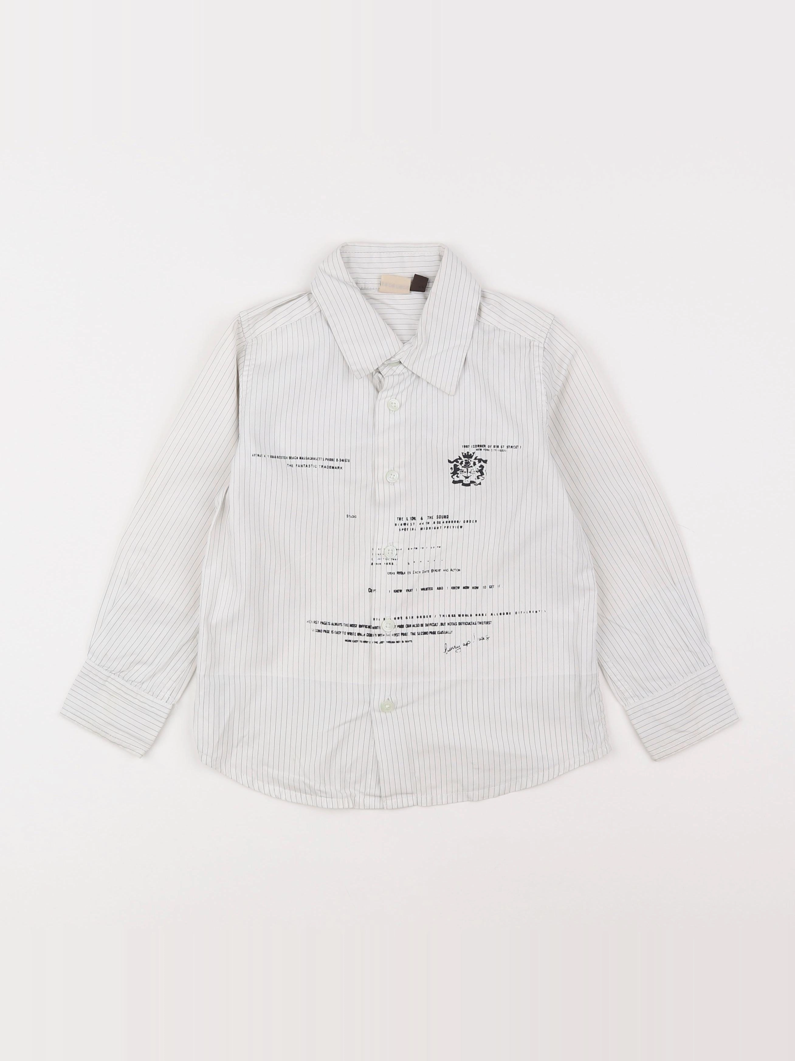 IKKS - chemise blanc - 4 ans