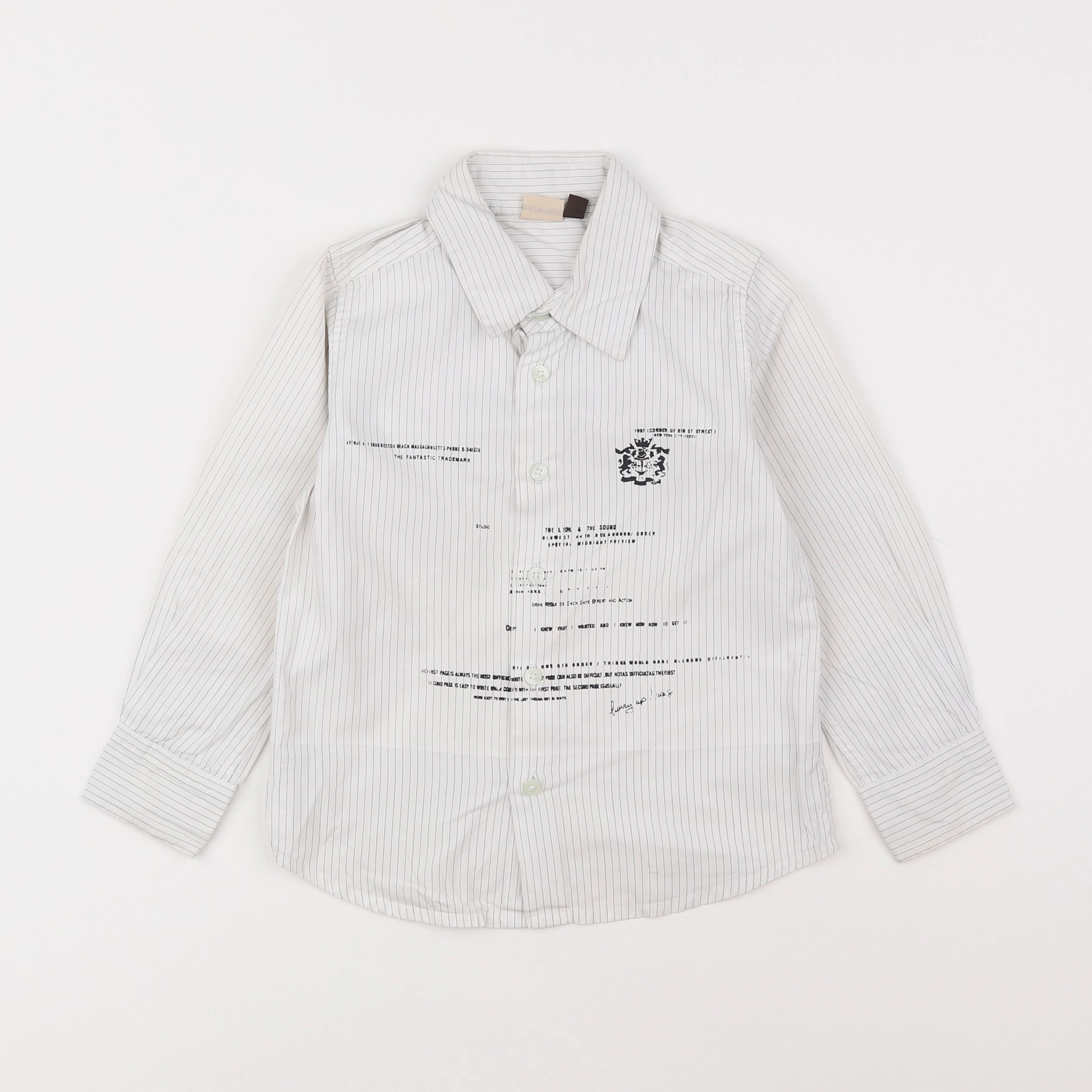 IKKS - chemise blanc - 4 ans