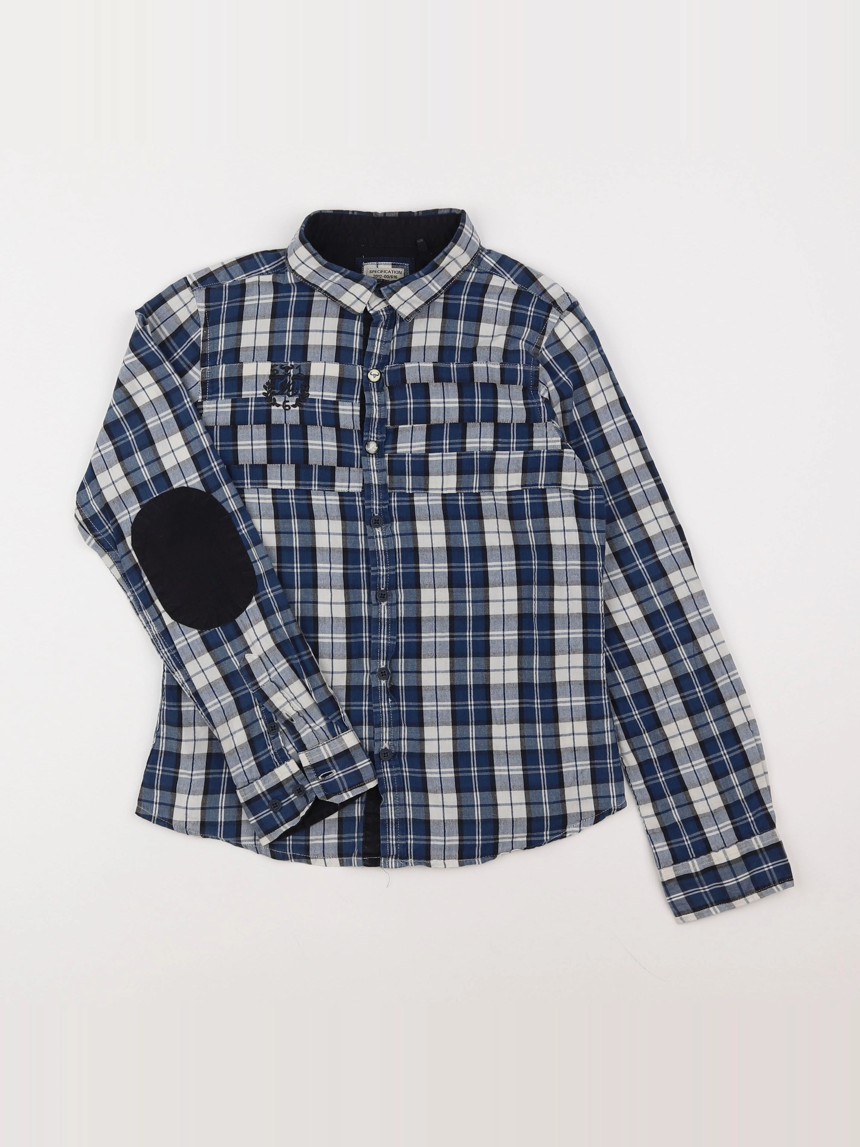 IKKS - chemise bleu - 10 ans