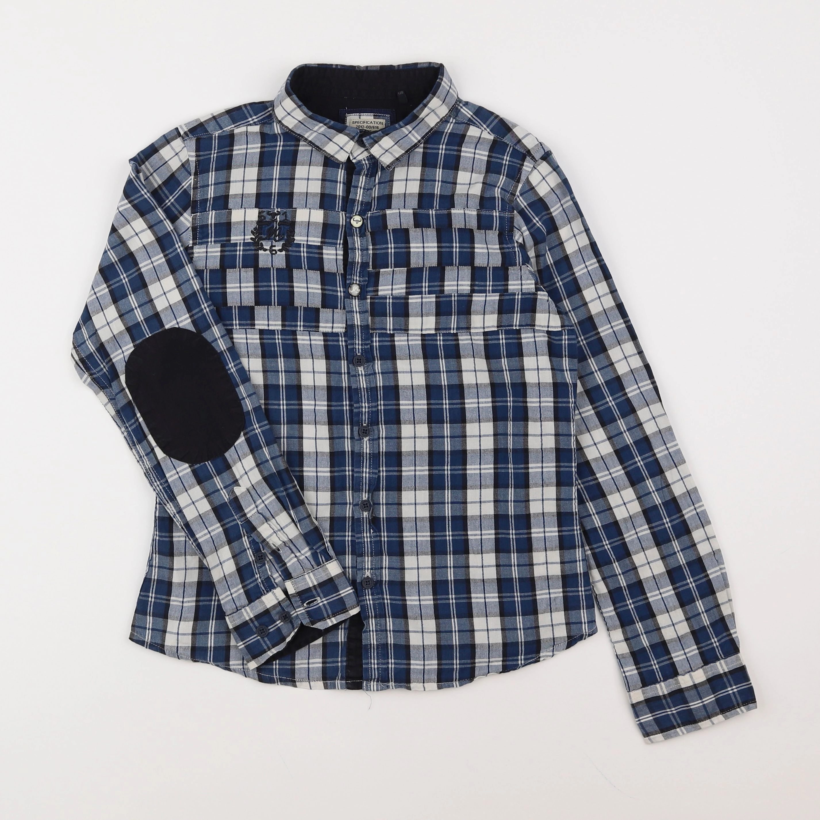 IKKS - chemise bleu - 10 ans