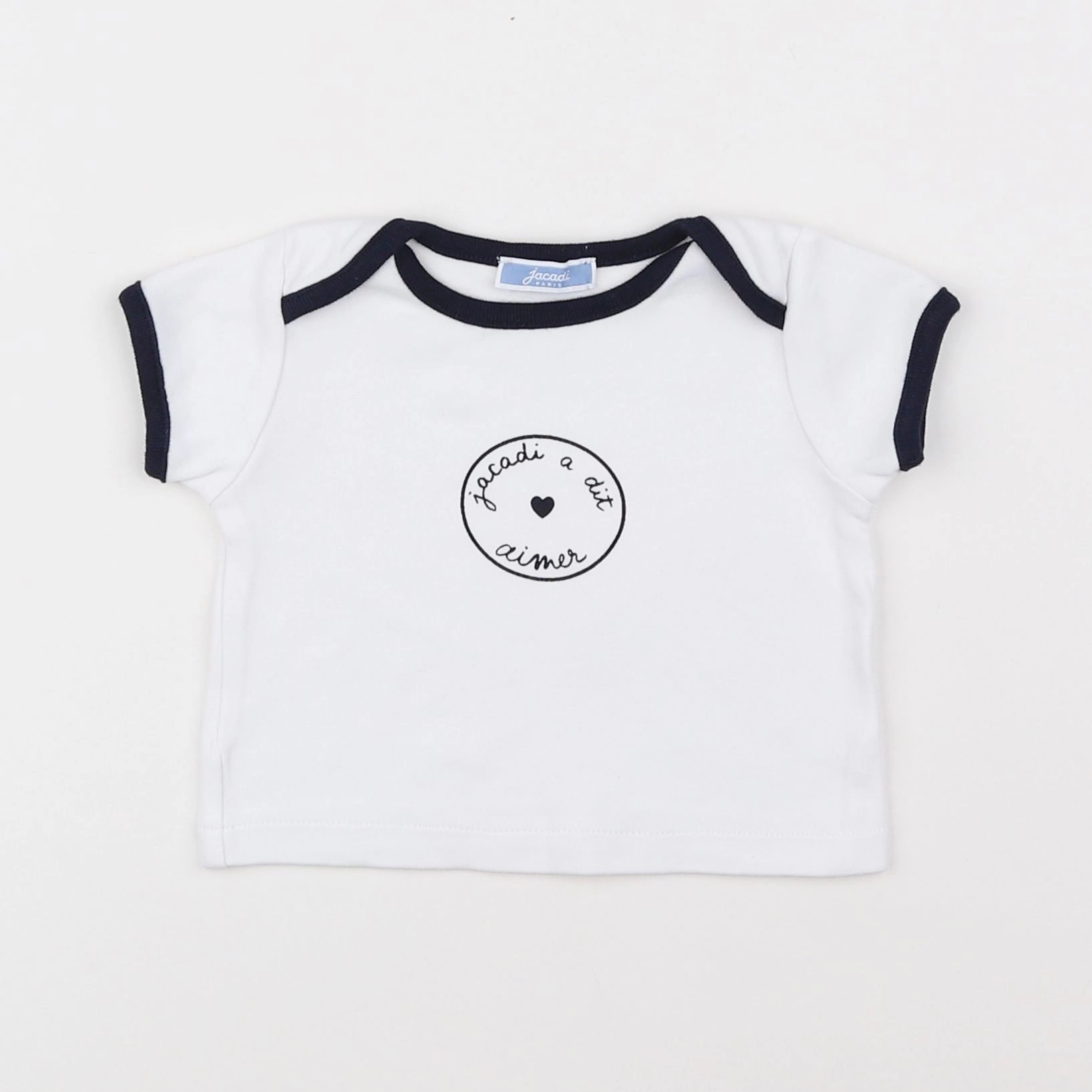 Jacadi - tee-shirt blanc - 3 mois