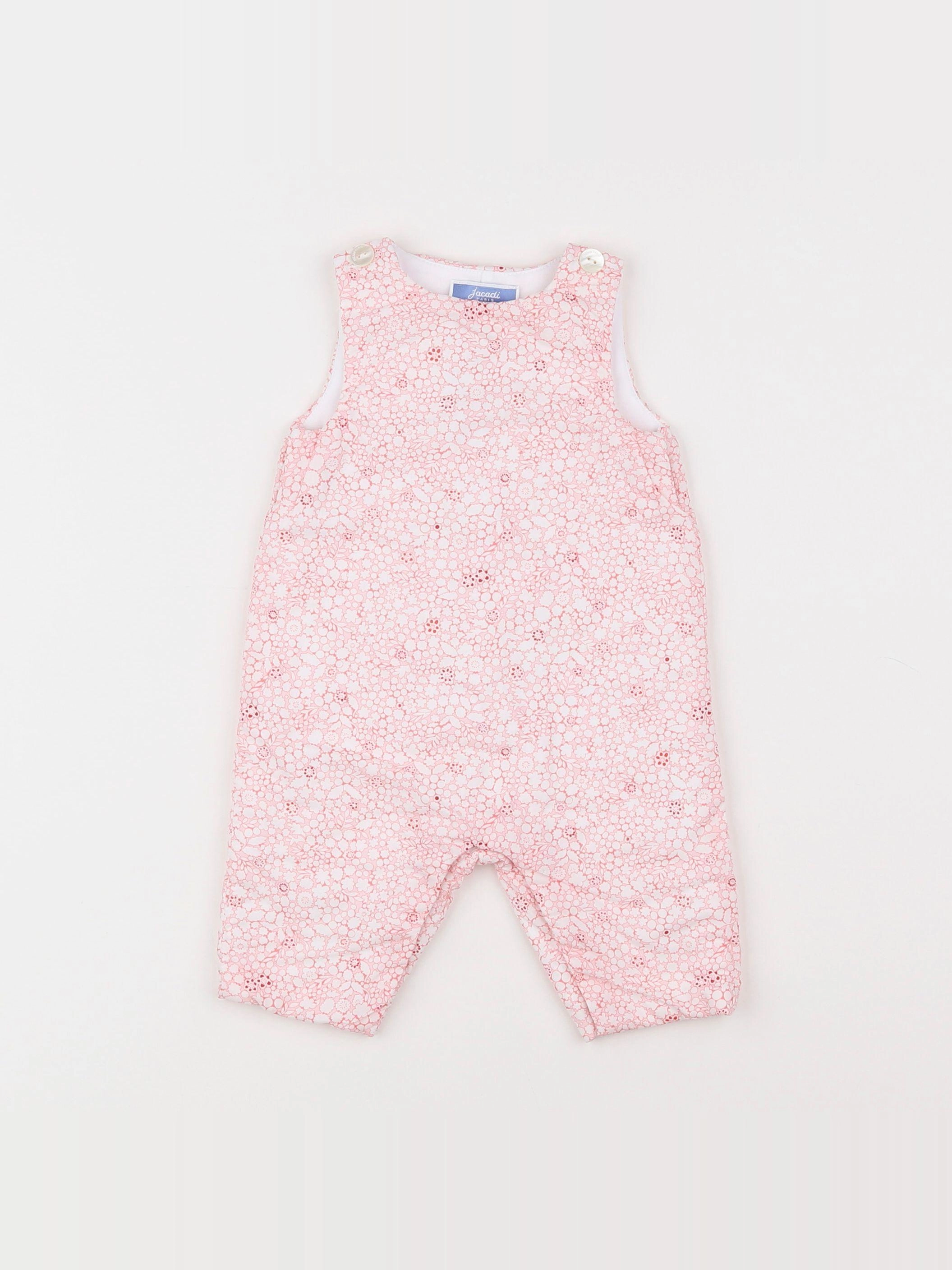 Jacadi - combinaison liberty rose - 3 mois