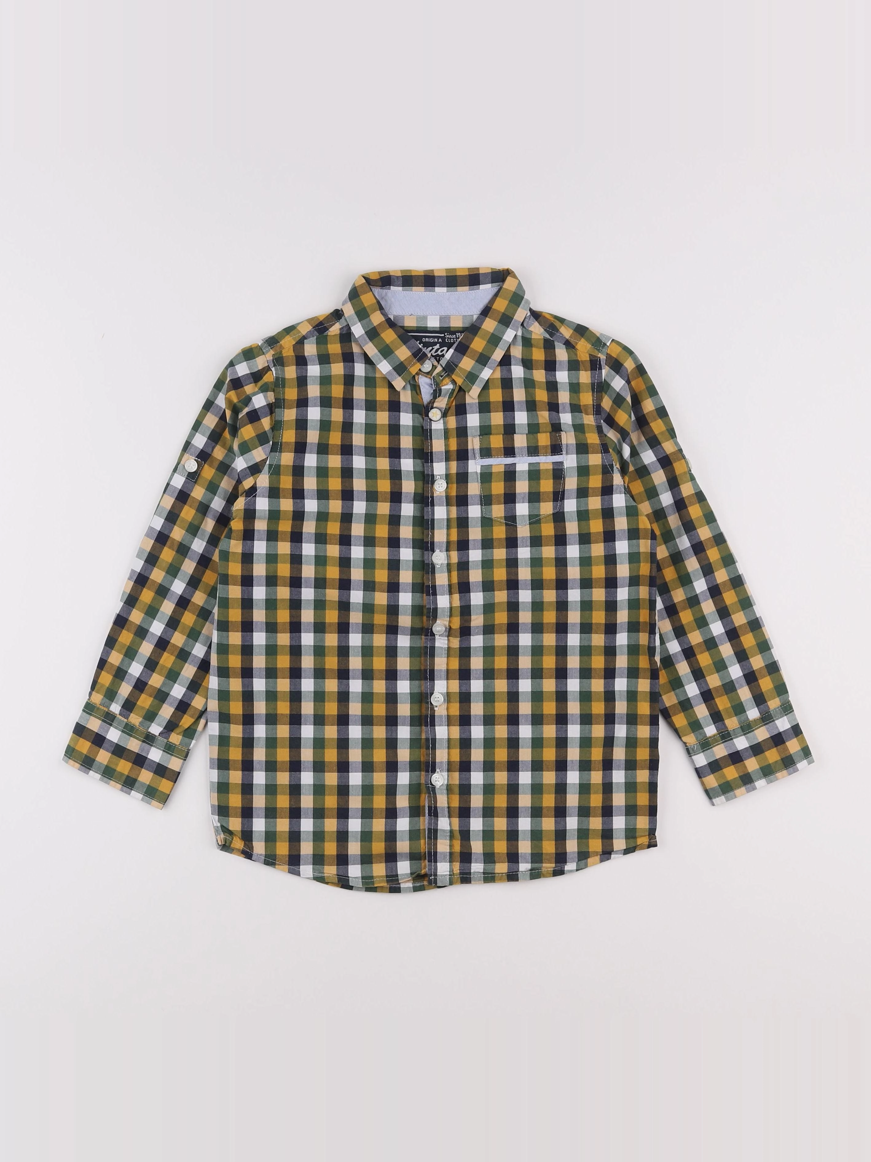 Tape à l'oeil - chemise jaune - 6 ans