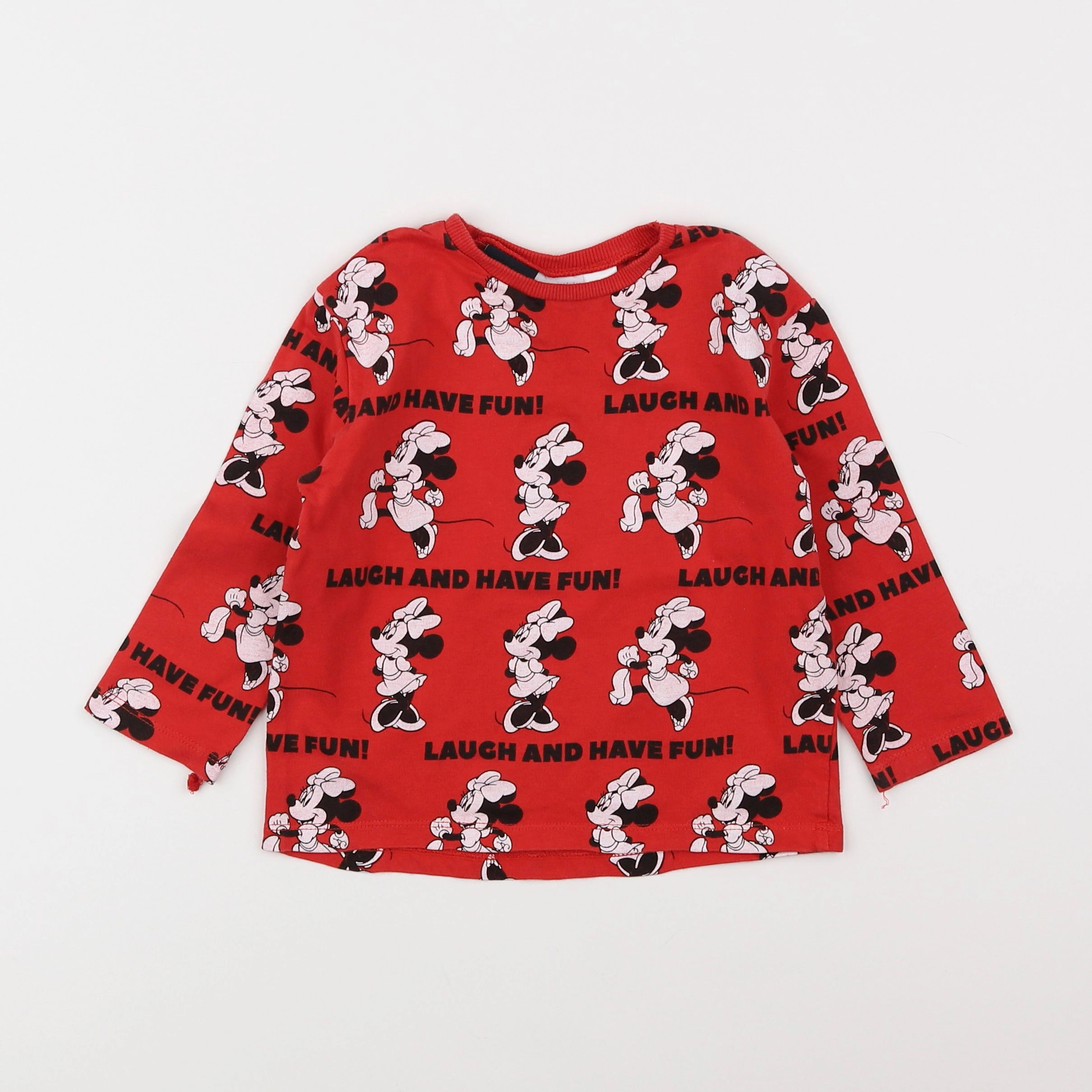 Zara - tee-shirt rouge - 12/18 mois