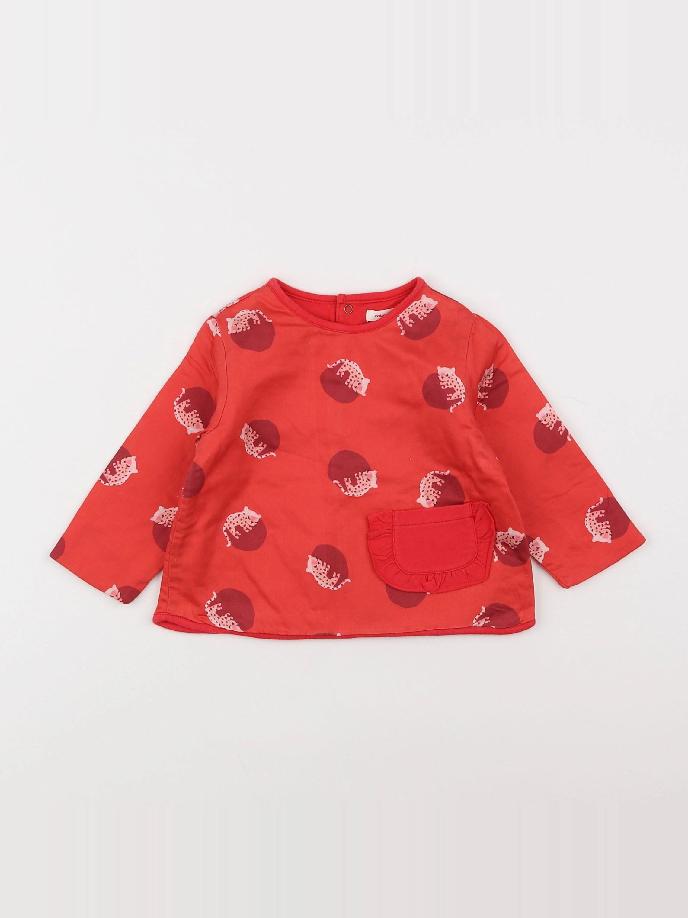 Catimini - tee-shirt rose - 12 mois