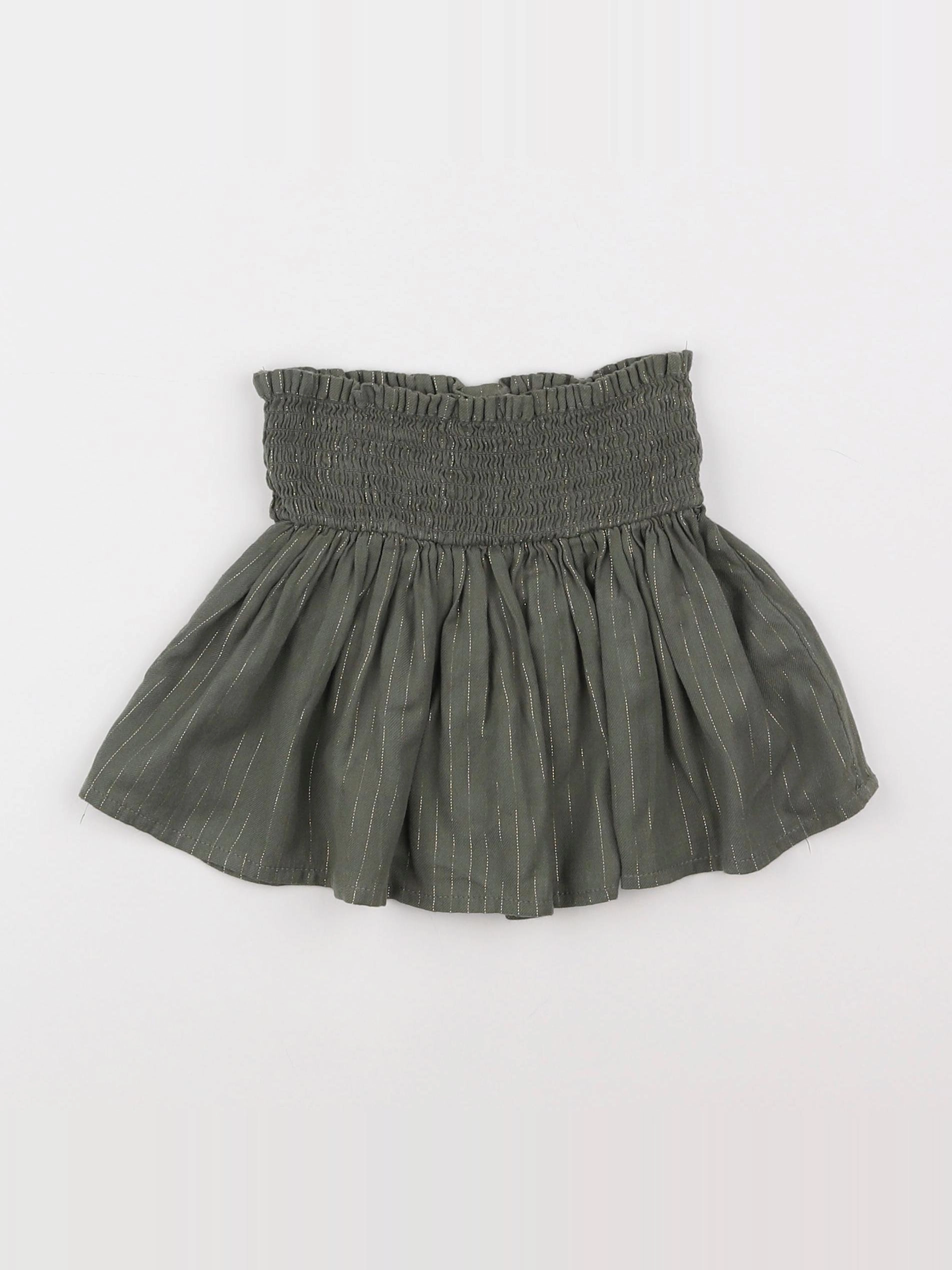 Tape à l'oeil - jupe vert - 2 ans