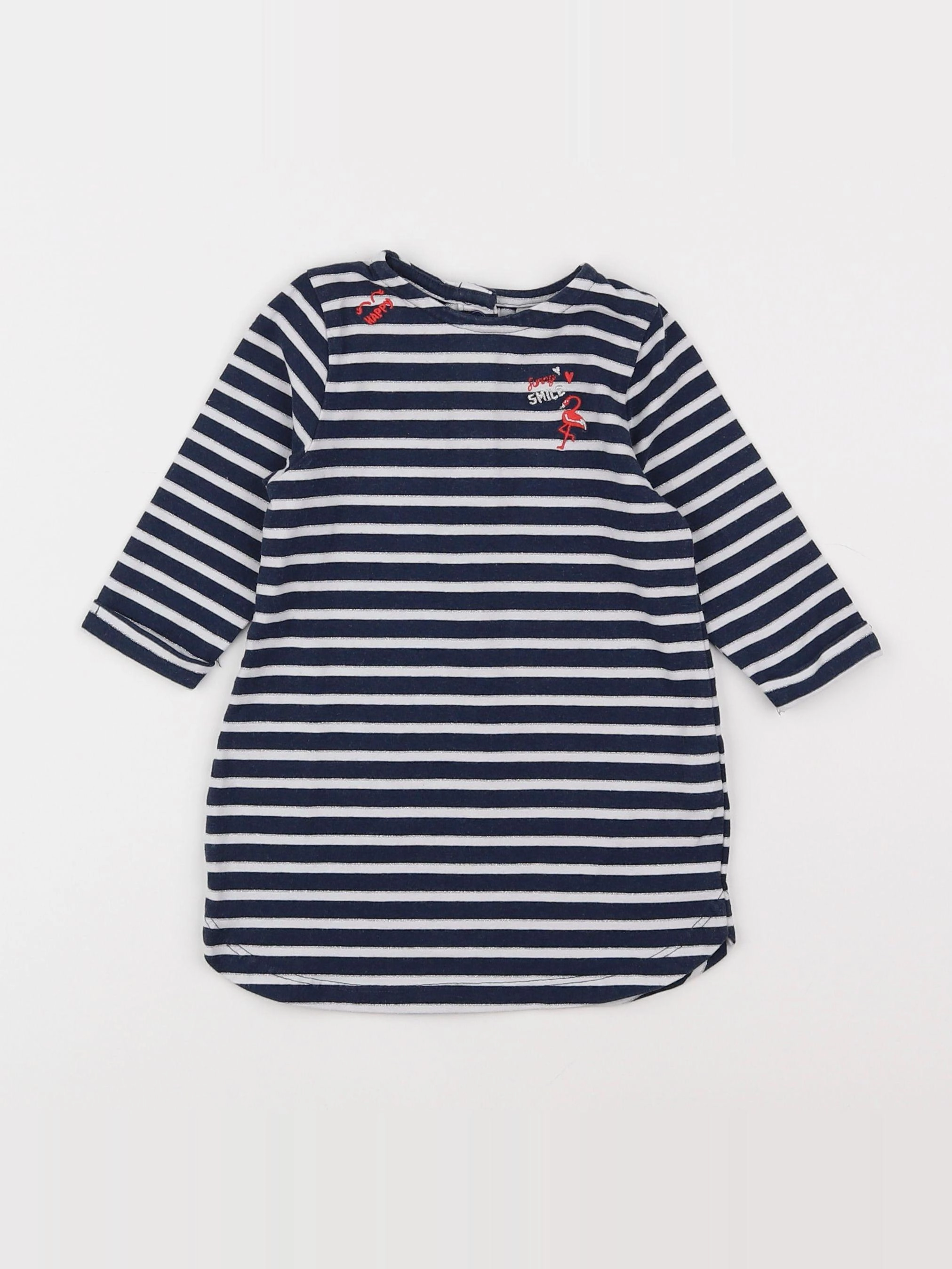 Tape à l'oeil - robe bleu - 9 mois
