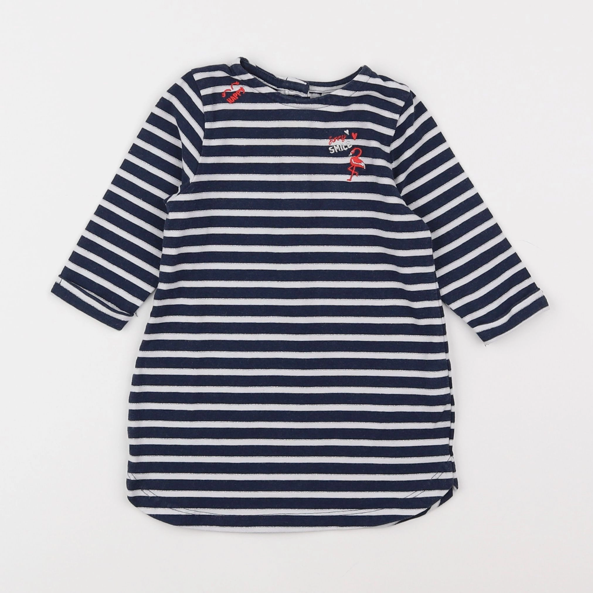 Tape à l'oeil - robe bleu - 9 mois
