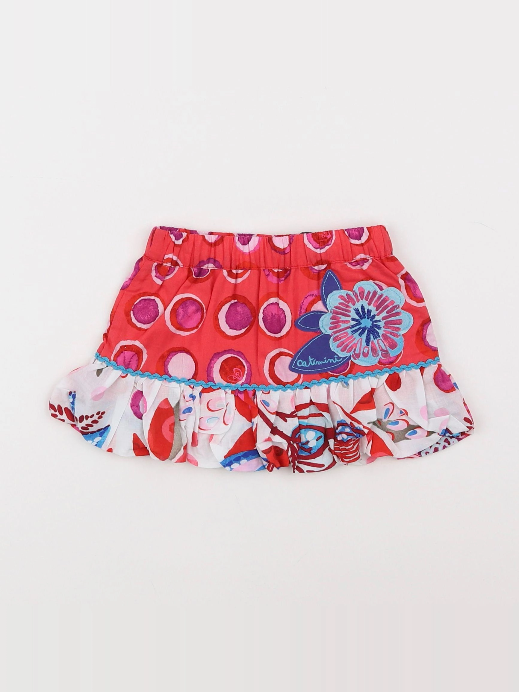 Catimini - jupe multicolore - 6 mois