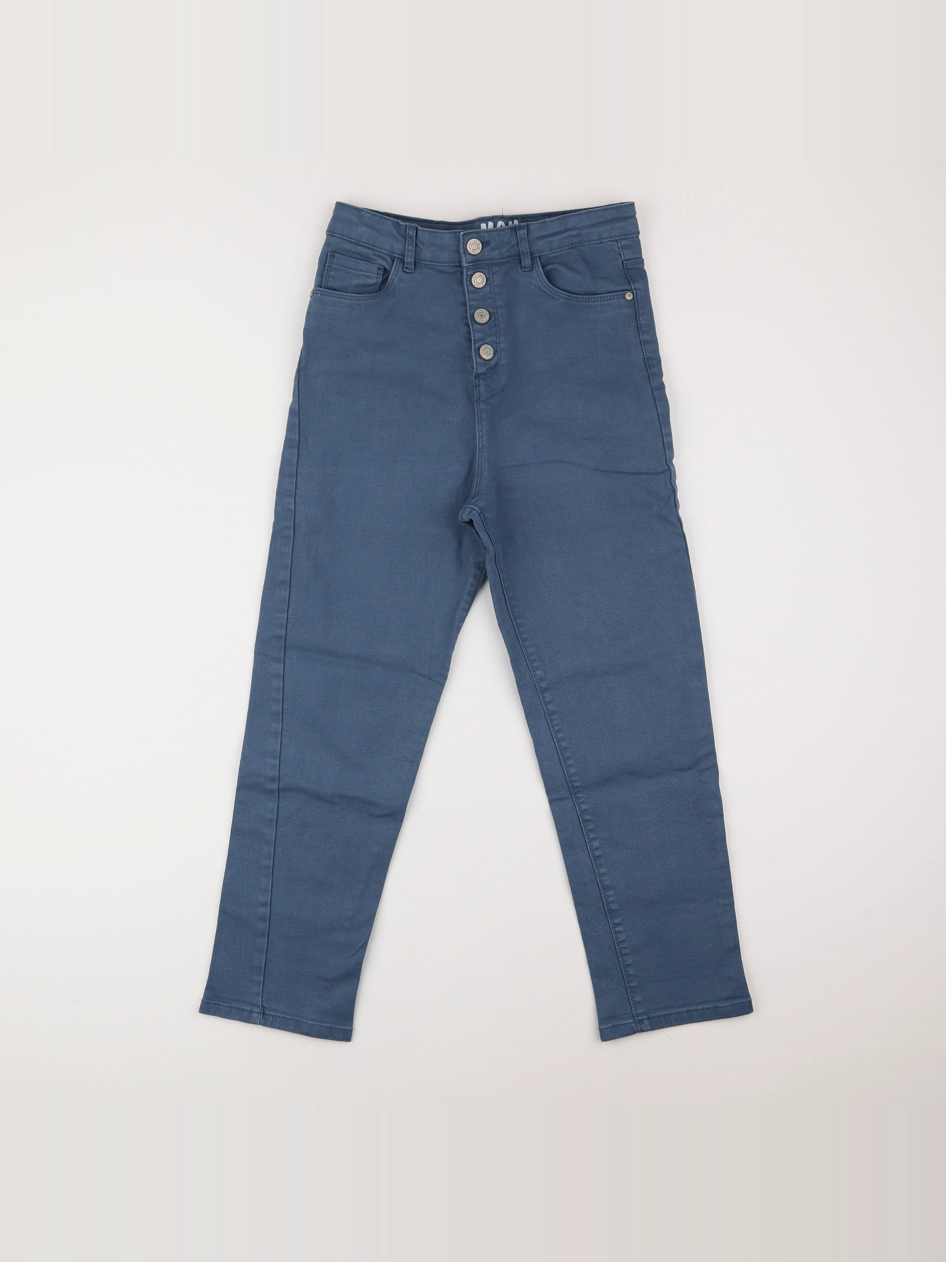 Vertbaudet - pantalon bleu - 12 ans