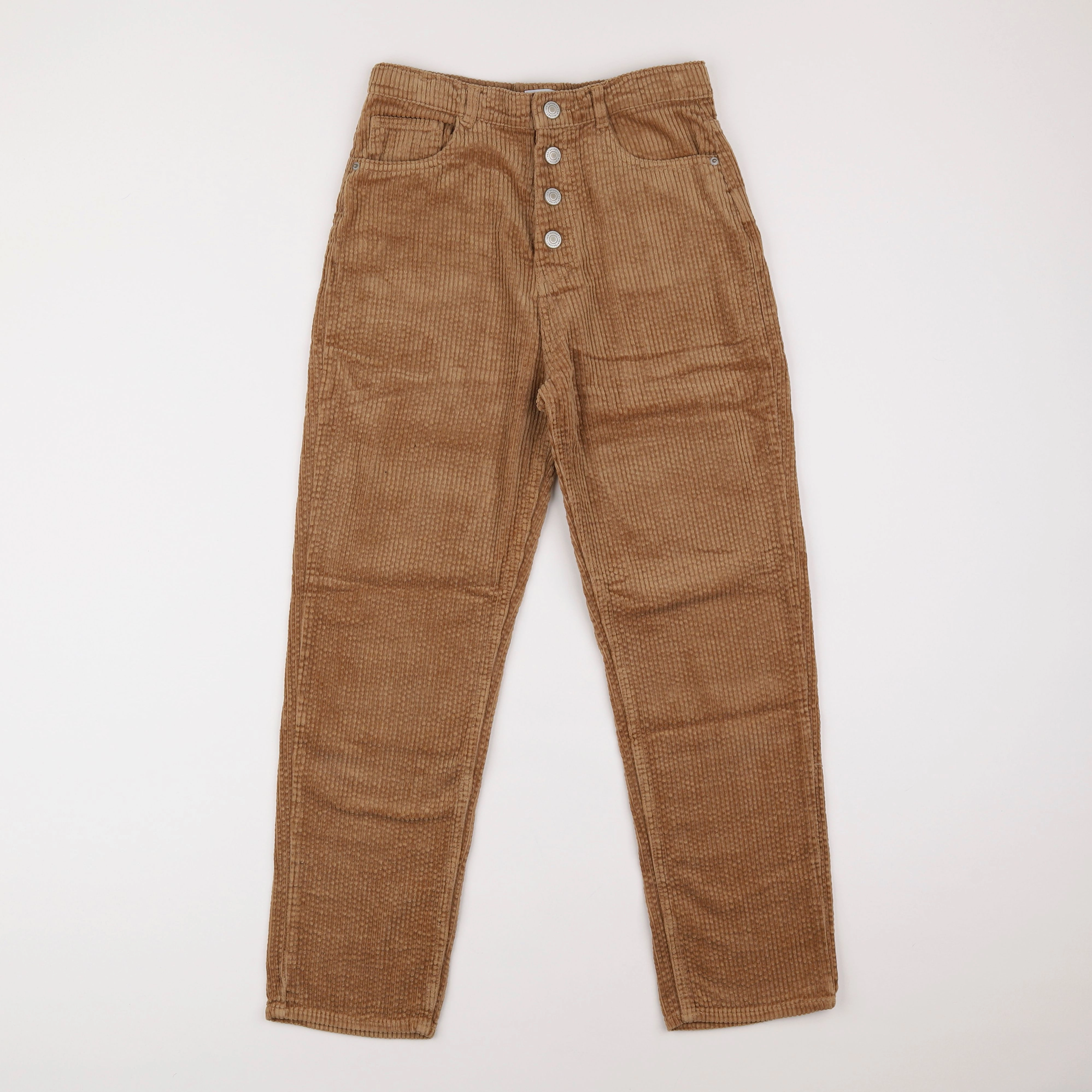 Vertbaudet - pantalon marron - 12 ans