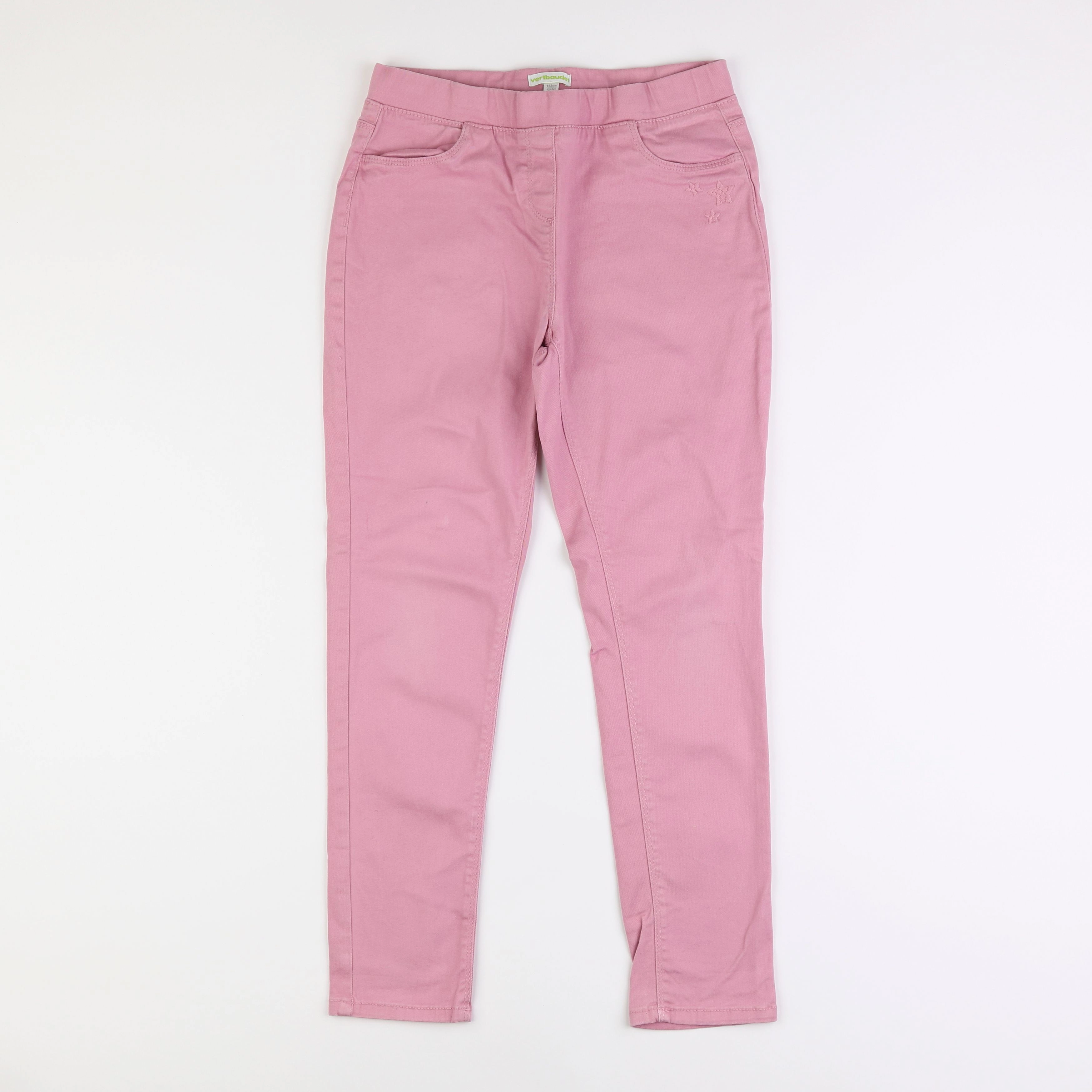 Vertbaudet - jegging rose - 12 ans