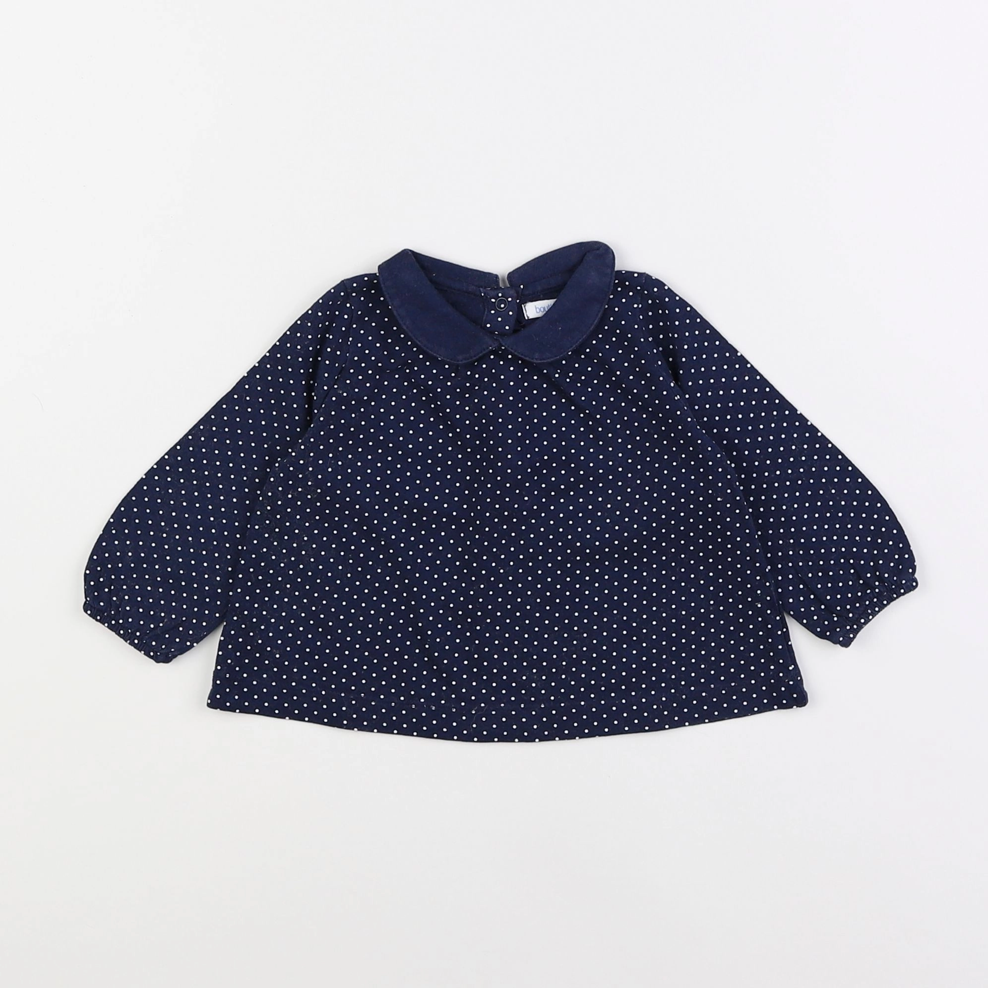 Boutchou - tee-shirt bleu - 6 mois