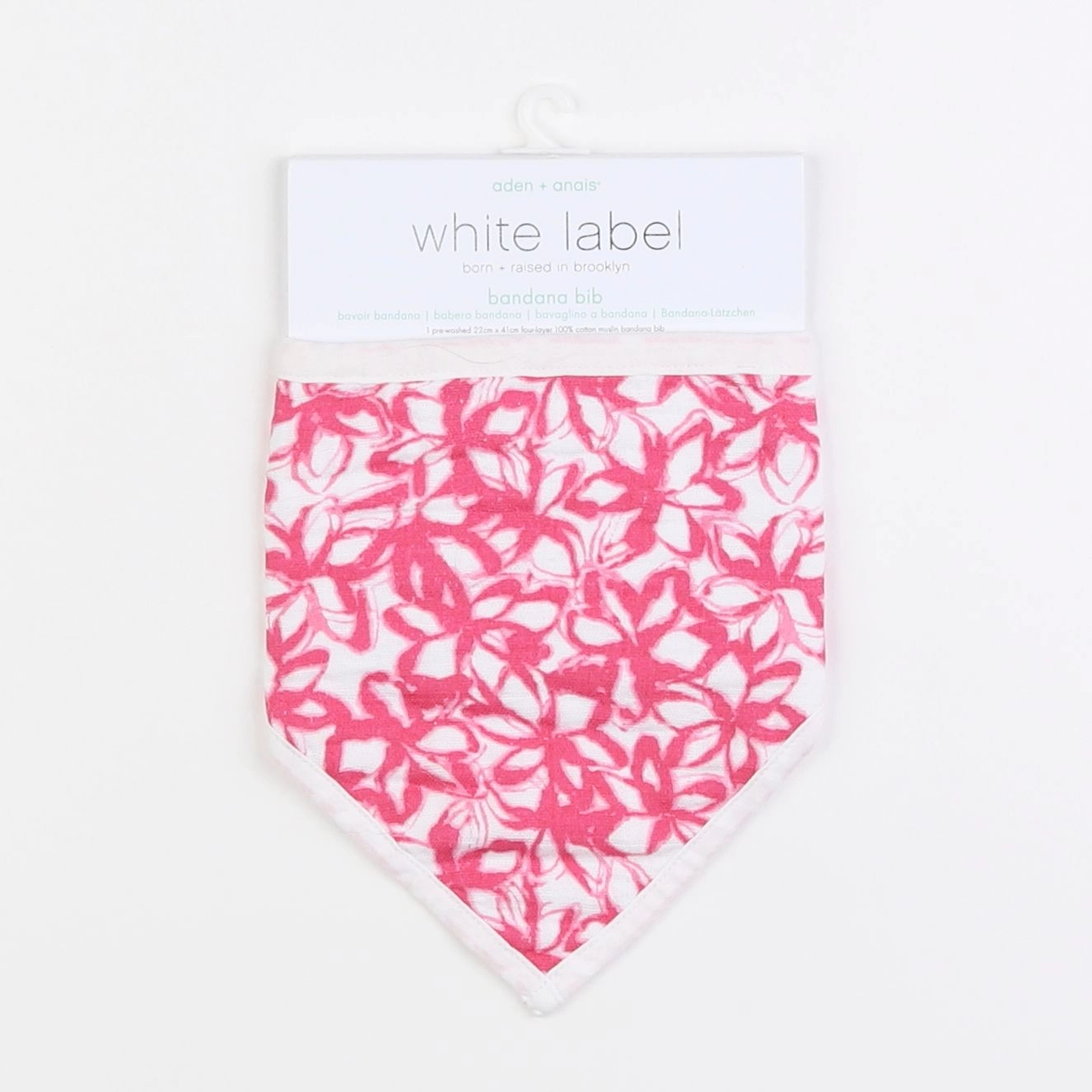 Aden + Anaïs - foulard rose - 6/12 mois