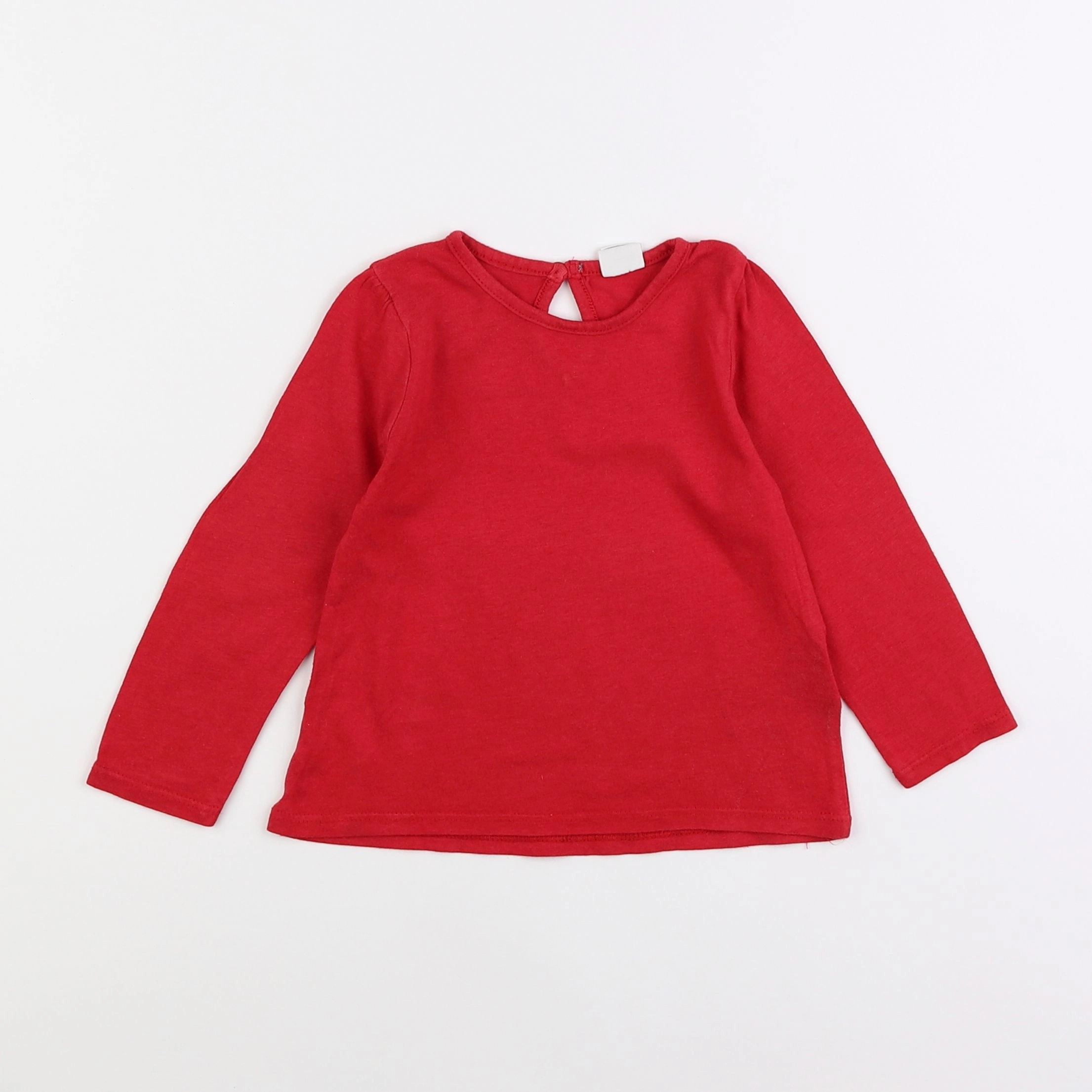 H&M - tee-shirt rouge - 12/18 mois