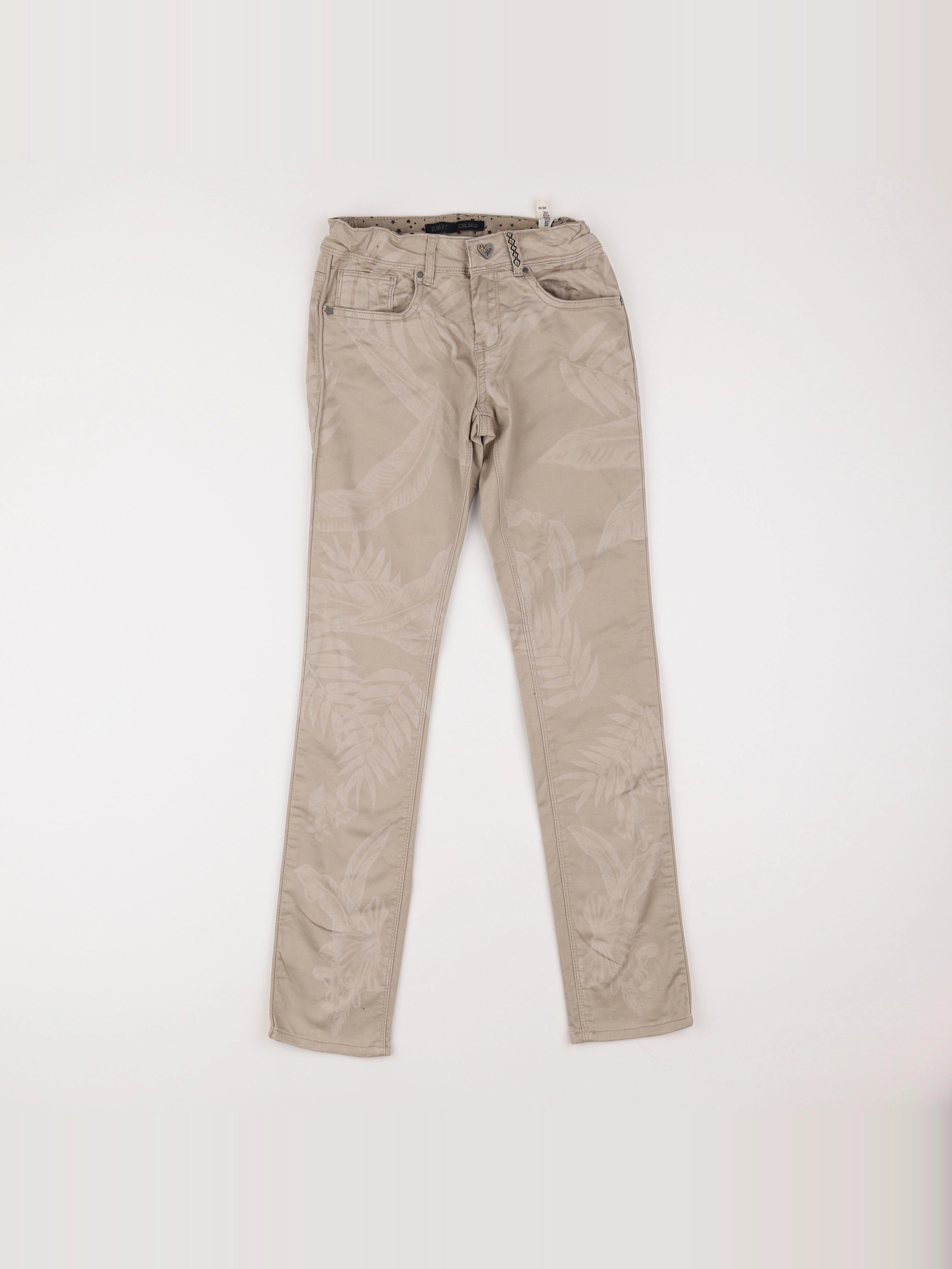 IKKS - pantalon beige - 10 ans