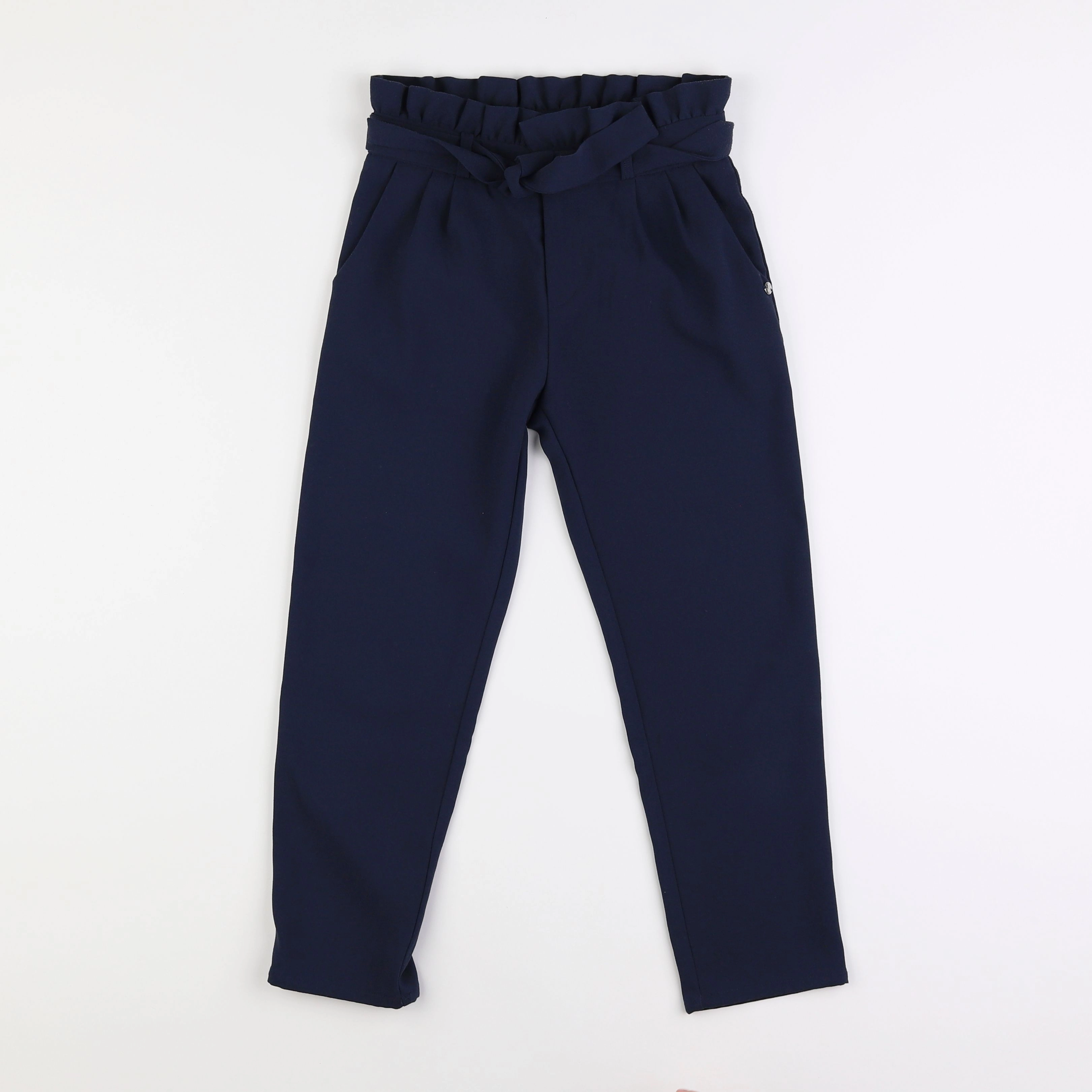 IKKS - pantalon bleu - 8 ans