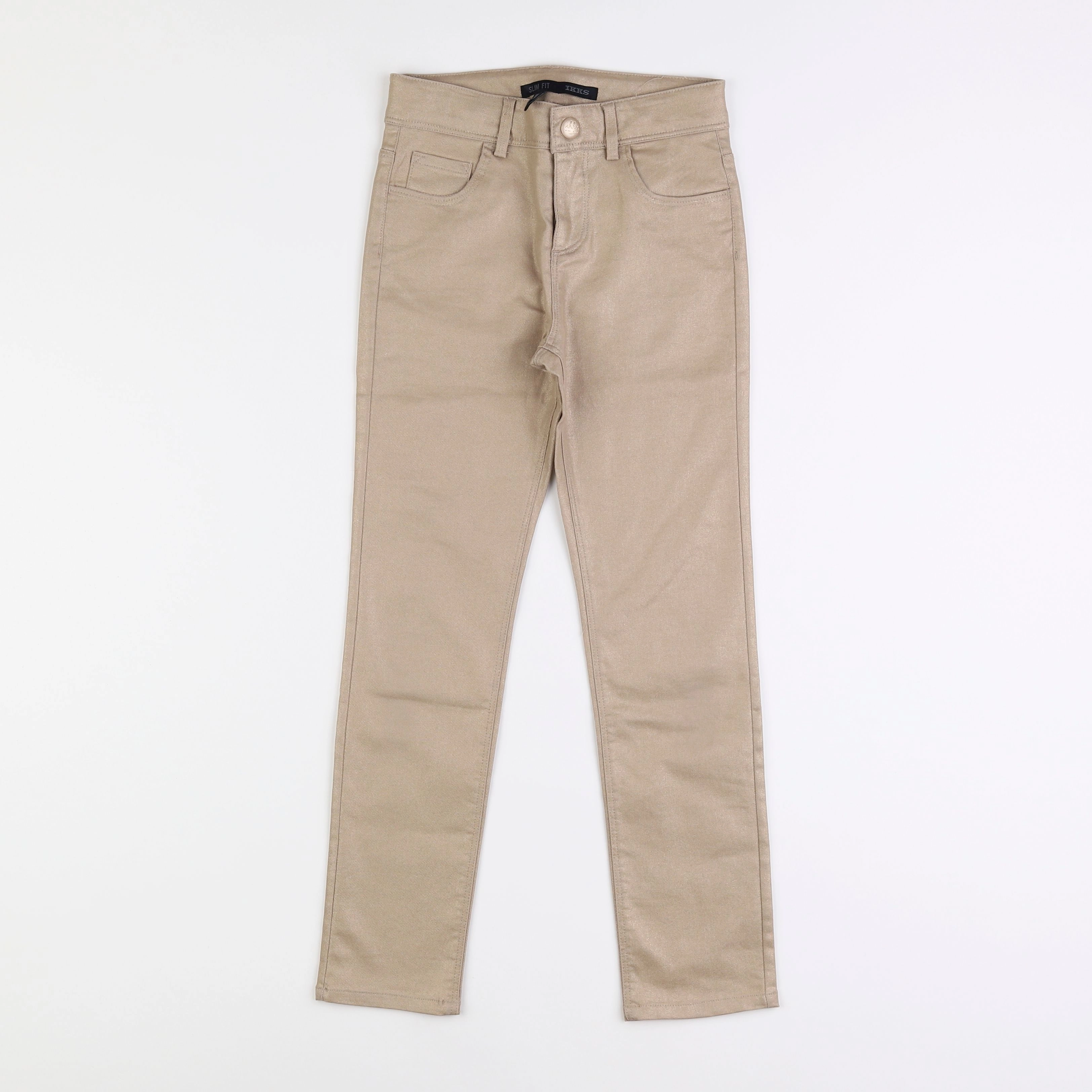 IKKS - pantalon beige - 8 ans