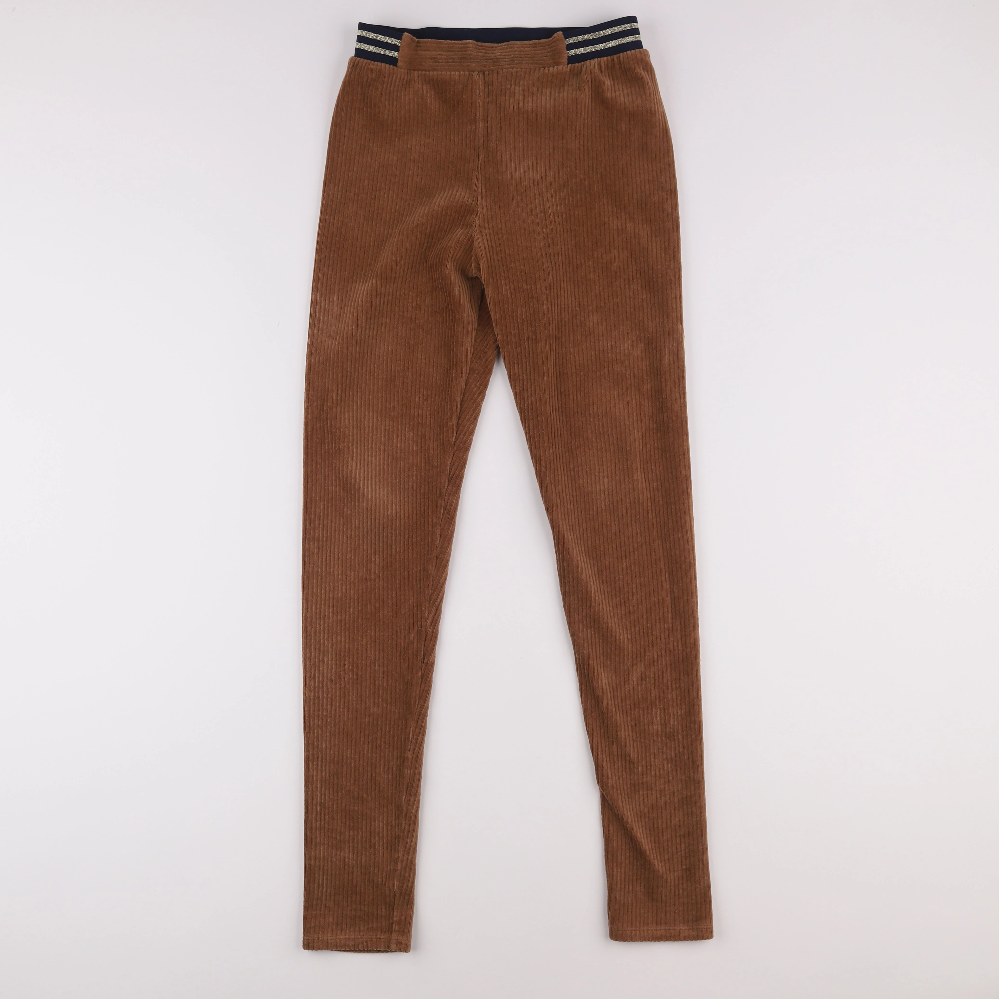 Vertbaudet - legging marron - 14 ans