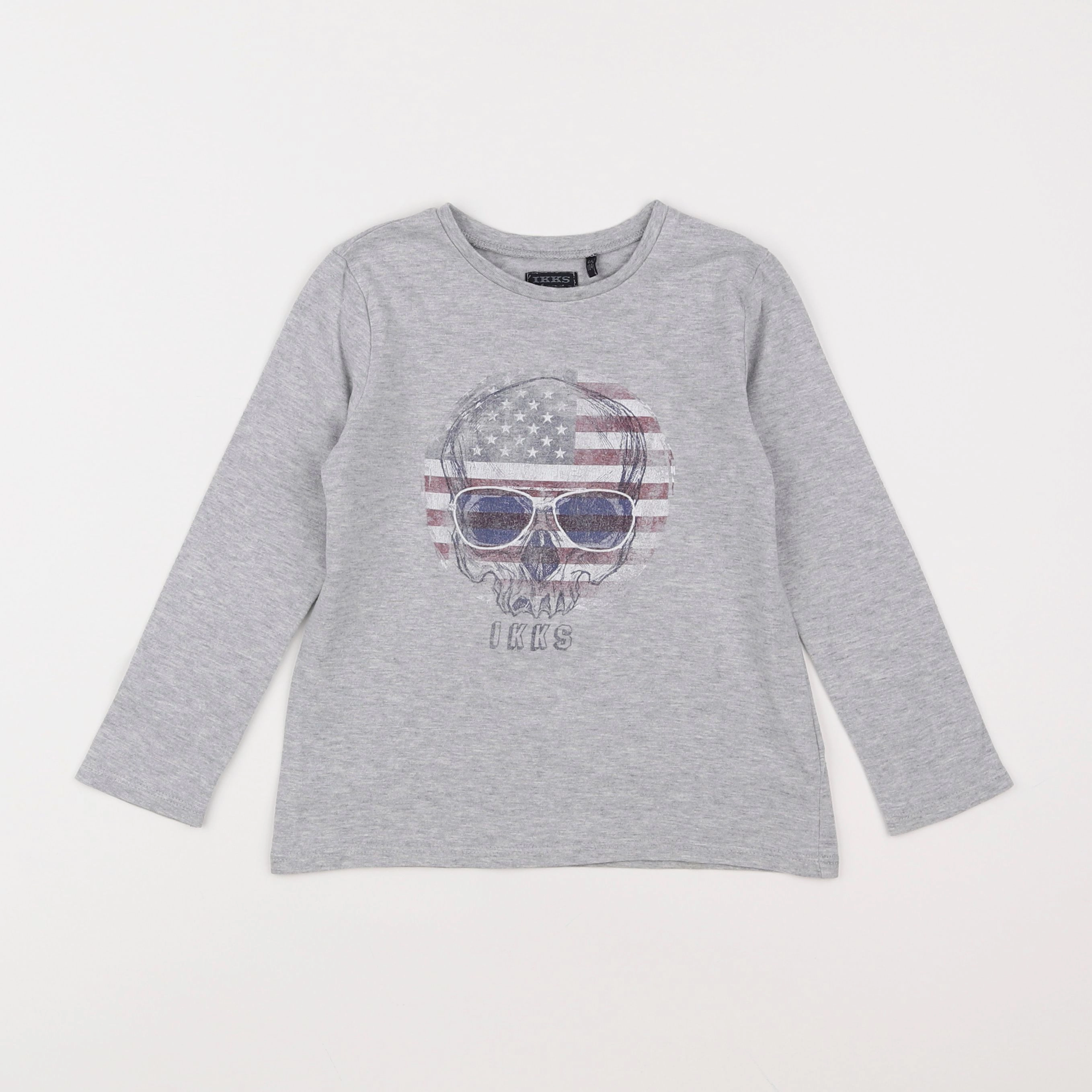 IKKS - tee-shirt gris - 4 ans