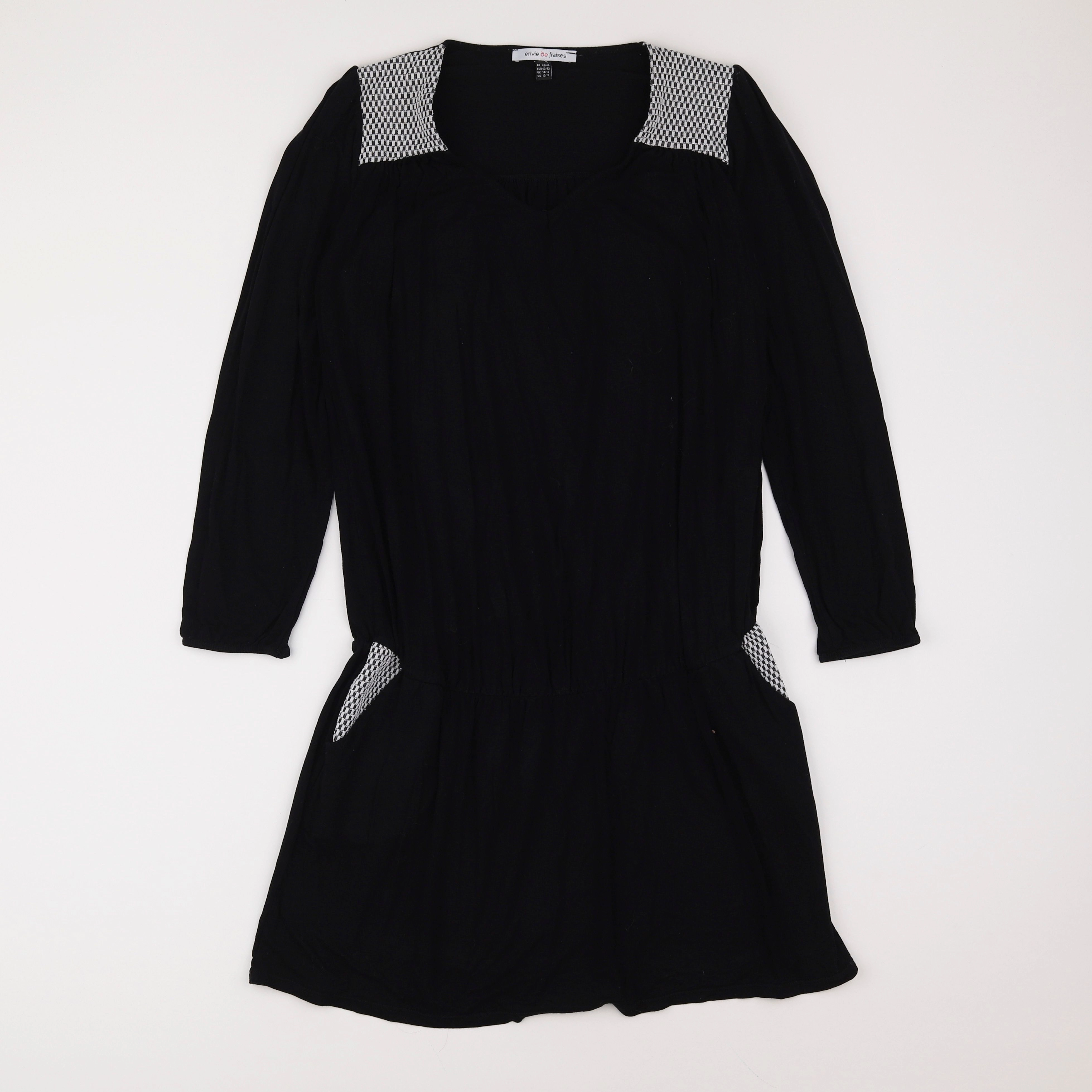 Envie de fraise - robe grossesse noir - 42 à 44