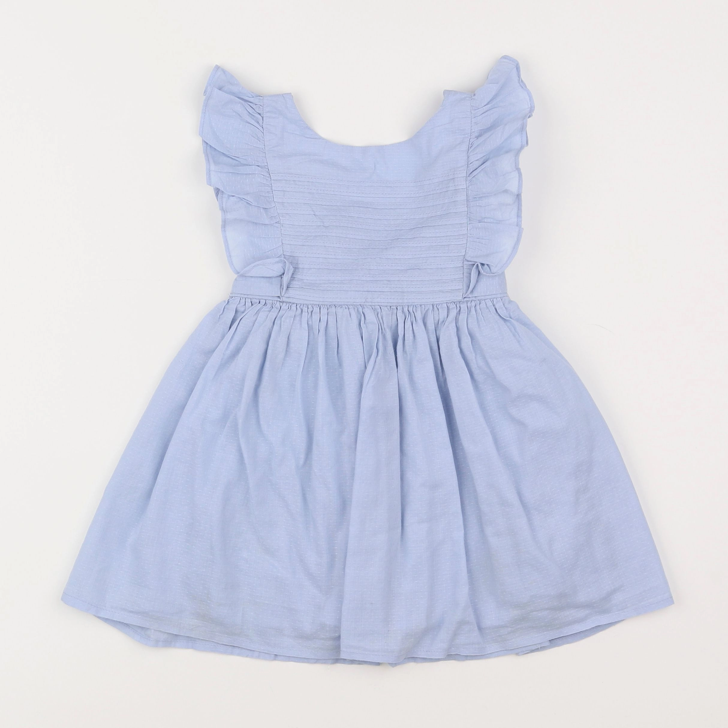 Vertbaudet - robe bleu - 2/3 ans