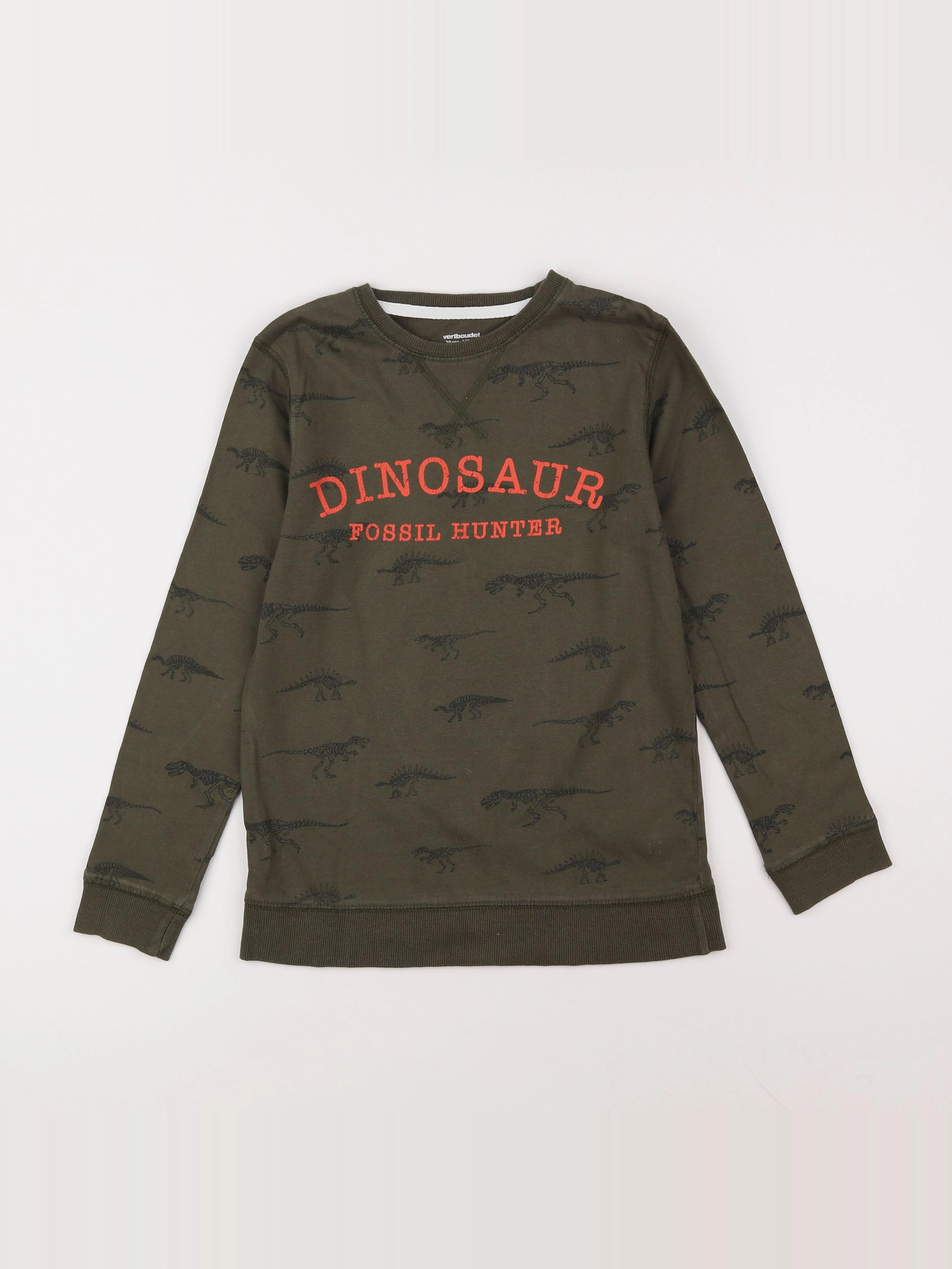 Vertbaudet - tee-shirt vert - 10 ans