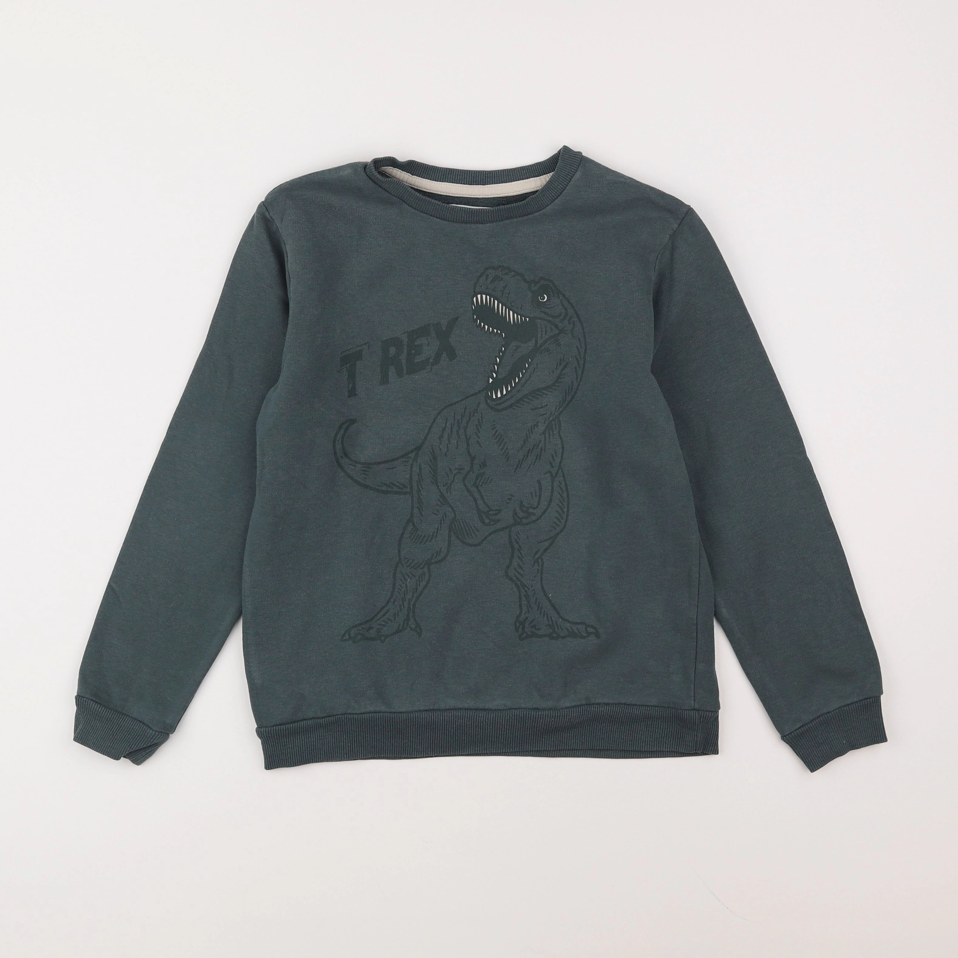 Vertbaudet - sweat gris - 10 ans