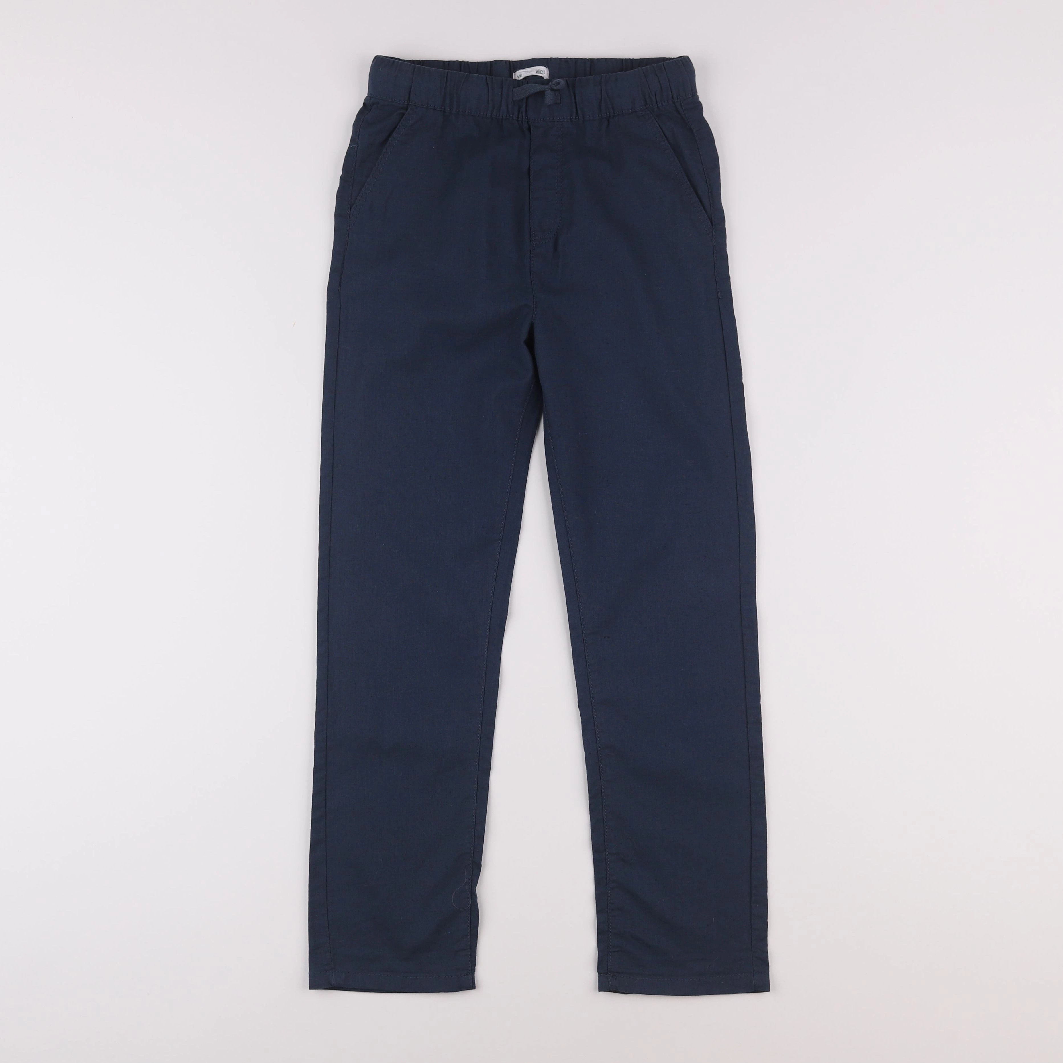 Vertbaudet - pantalon bleu, gris - 9 ans