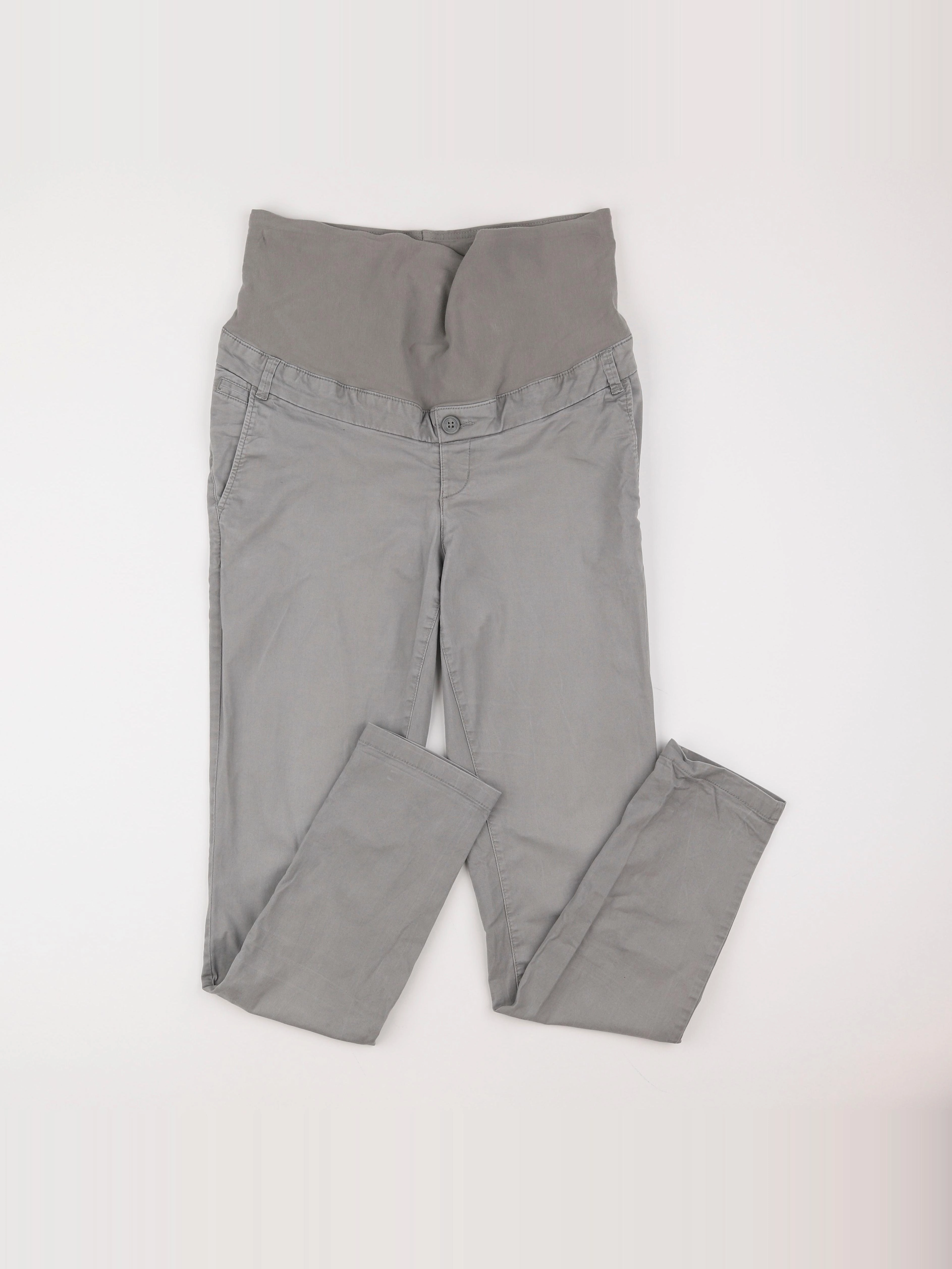 H&M - pantalon grossesse gris - 40