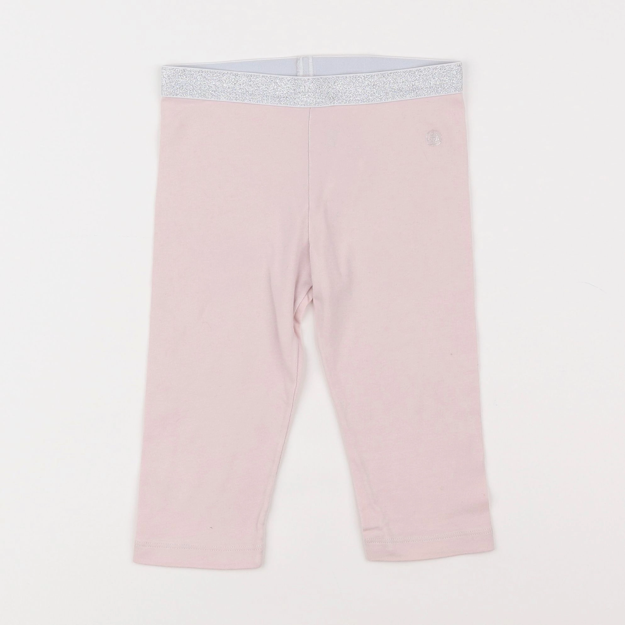 Petit Bateau - legging court rose - 6 ans