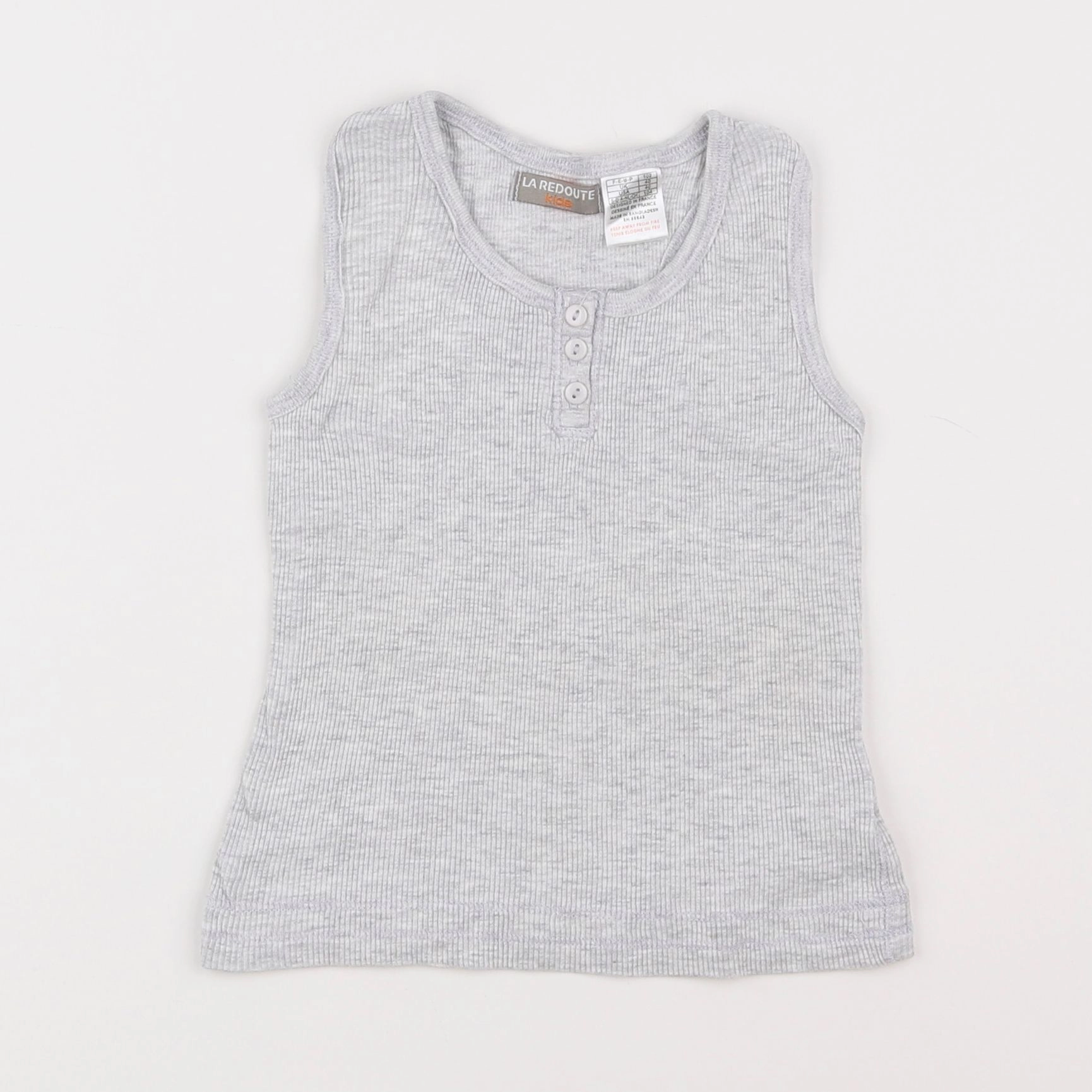 La Redoute - tee-shirt gris - 4 ans