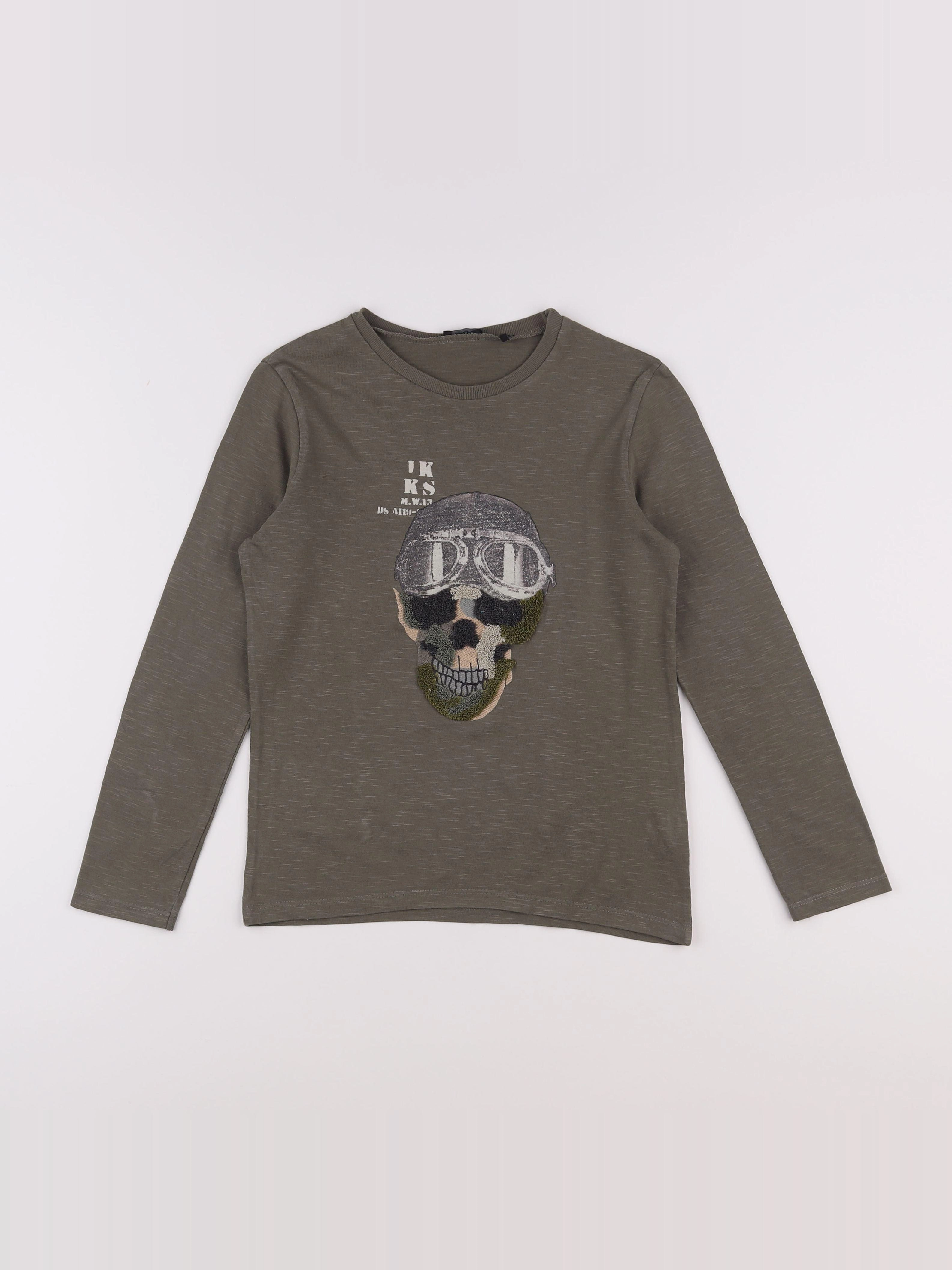 IKKS - tee-shirt vert - 8 ans